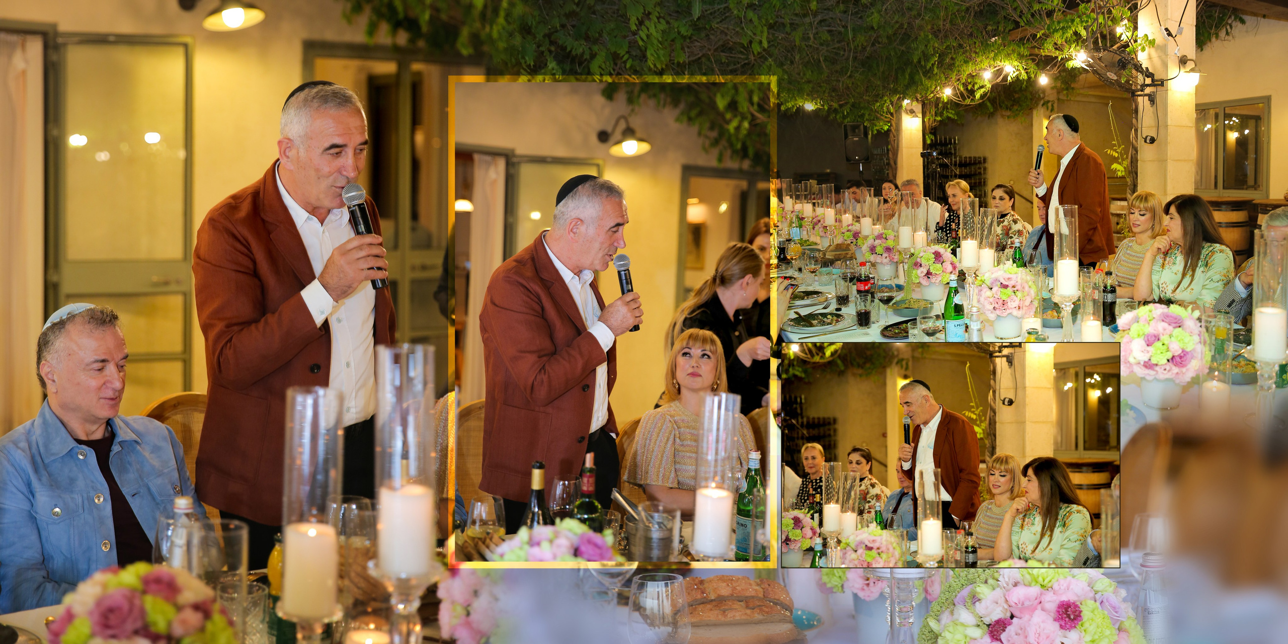 אירינה בת 60. Wedding and events photographers Studio Shalom