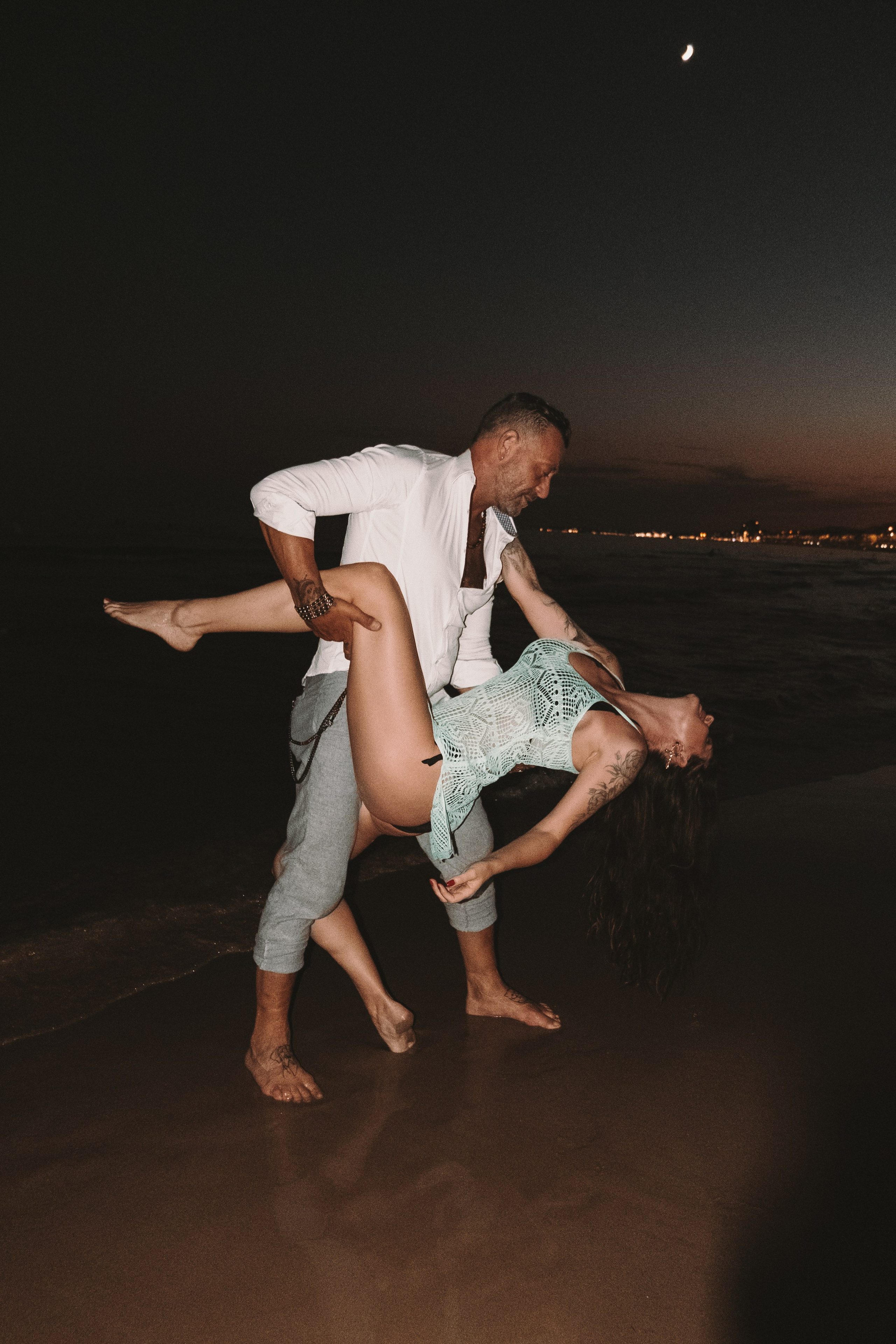 Фотосессия пары на мотоцикле. Профессиональная фотосъемка в Калафелле — Елена Медведева