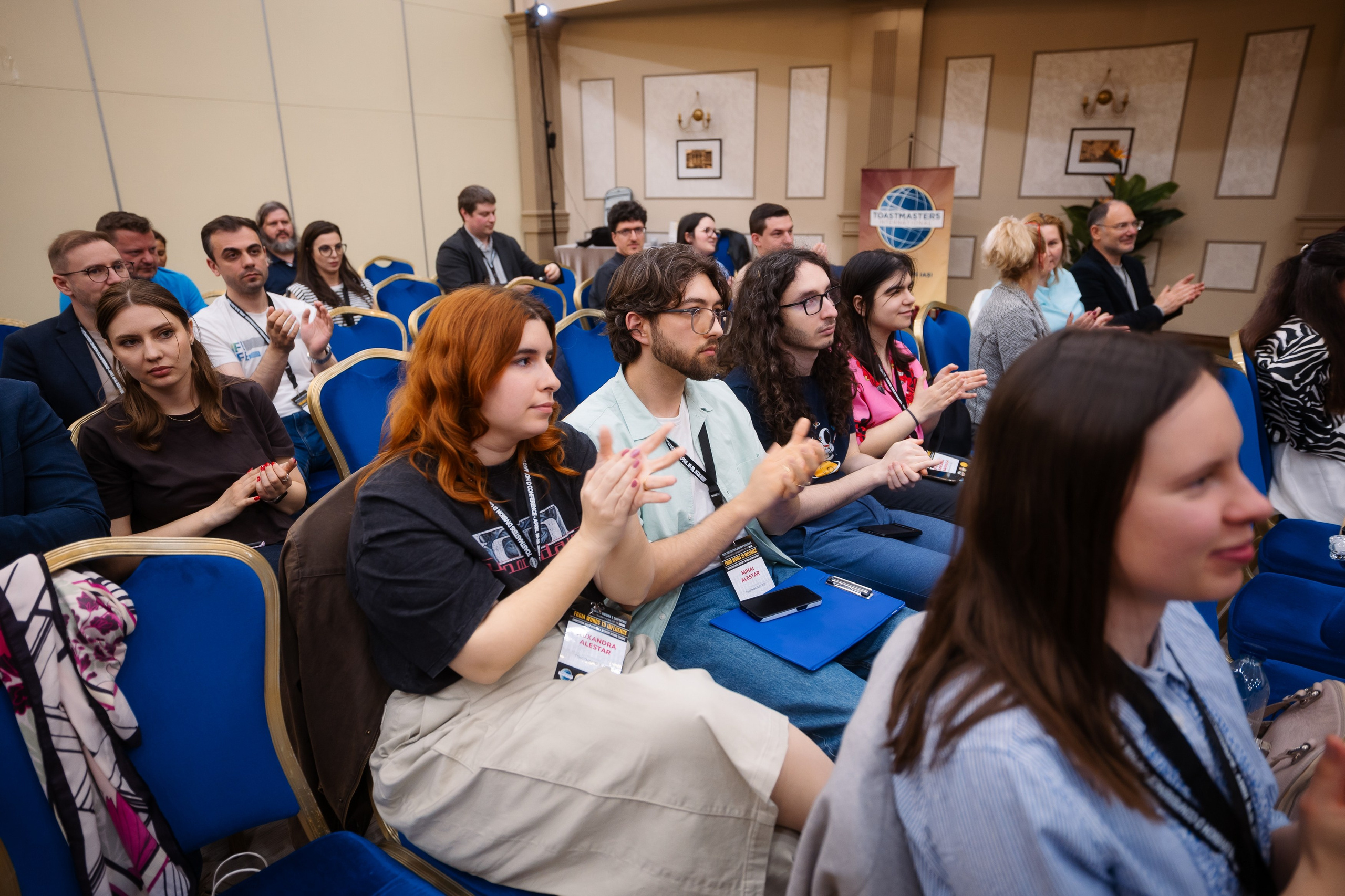 Toastmasters Conference. Marius Ciocan