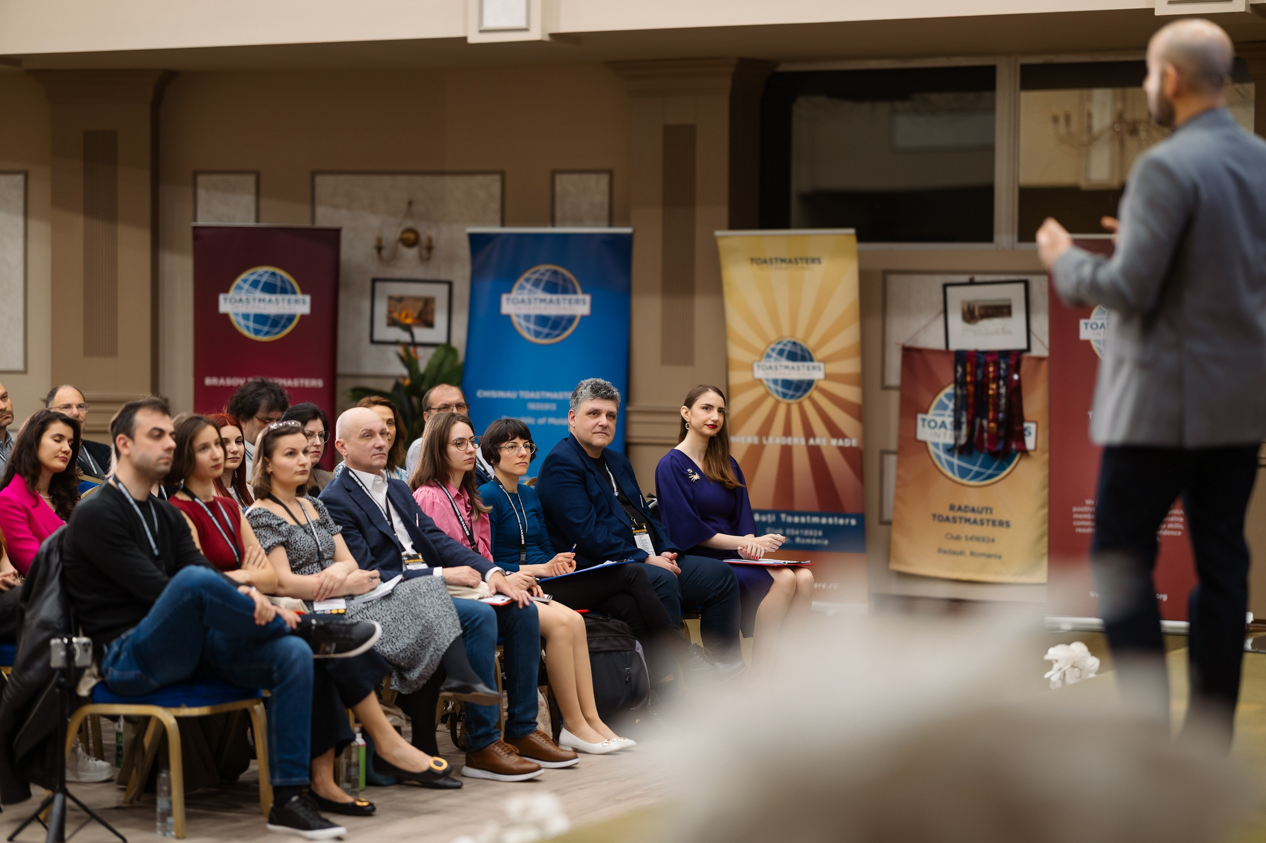 Toastmasters Conference. Marius Ciocan