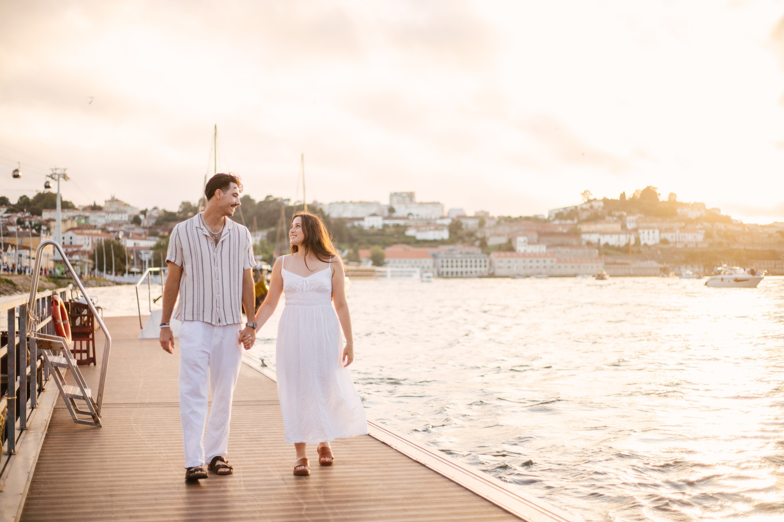 Anabel e Guillaume. Davi Valente