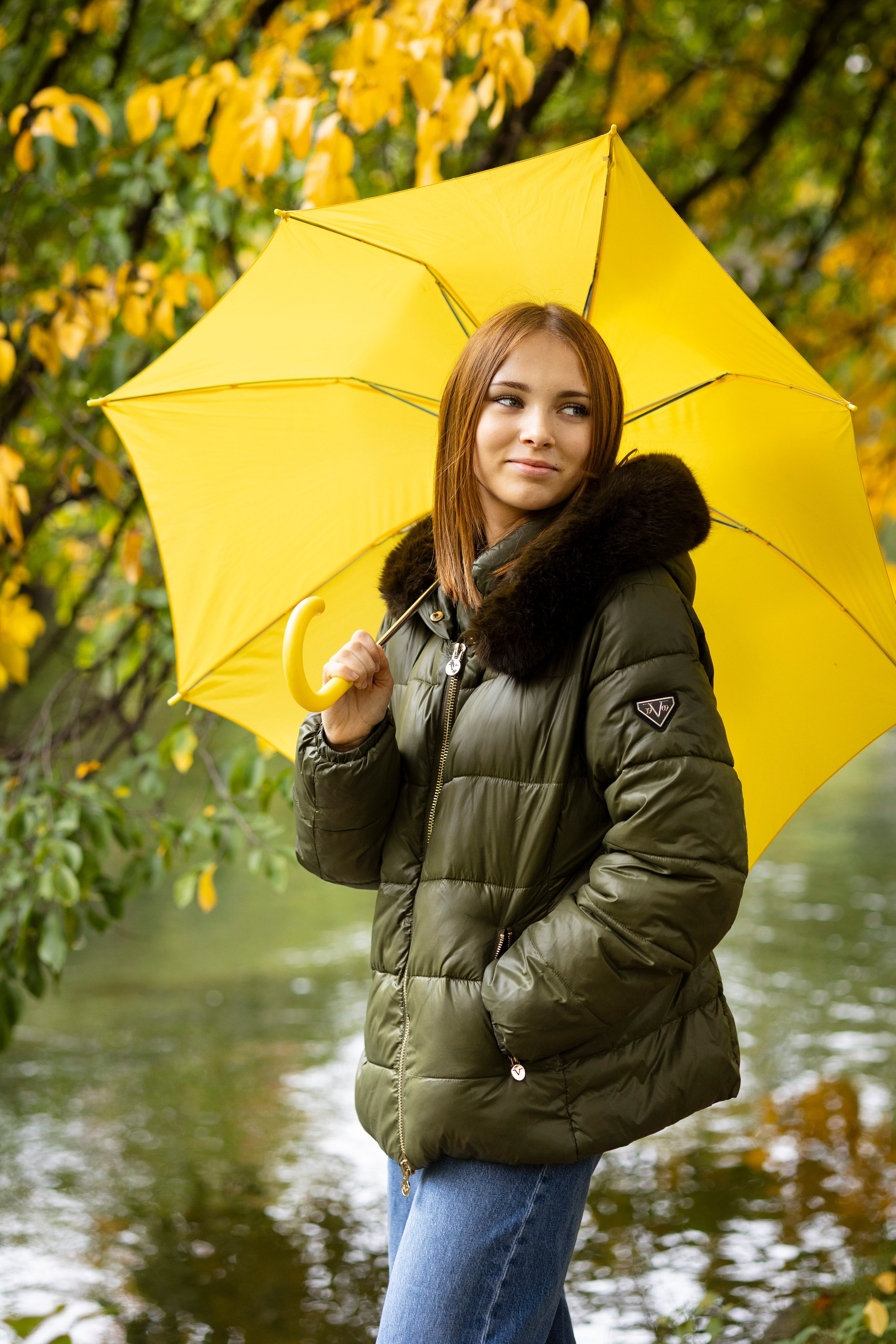 Autumn. Photographer in Munich