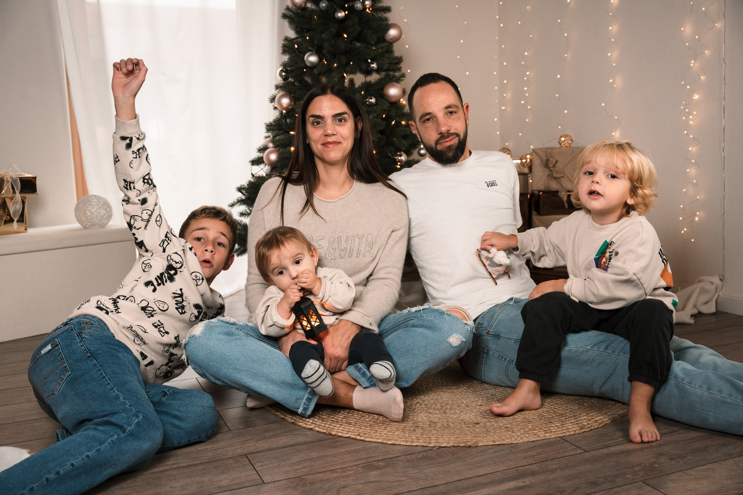 Christmas Studio Photoshoot. Elena Seewald