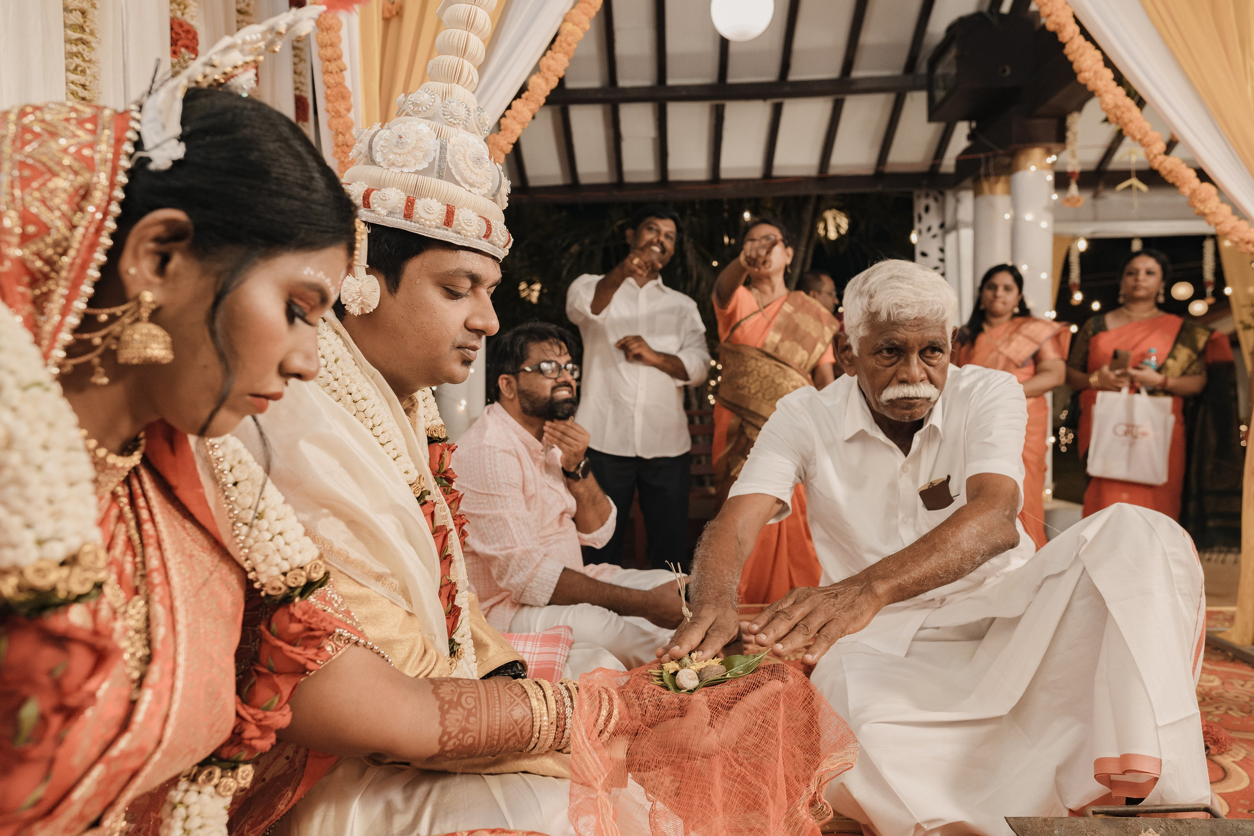 Sagaya & Rakesh. Agam Vizha