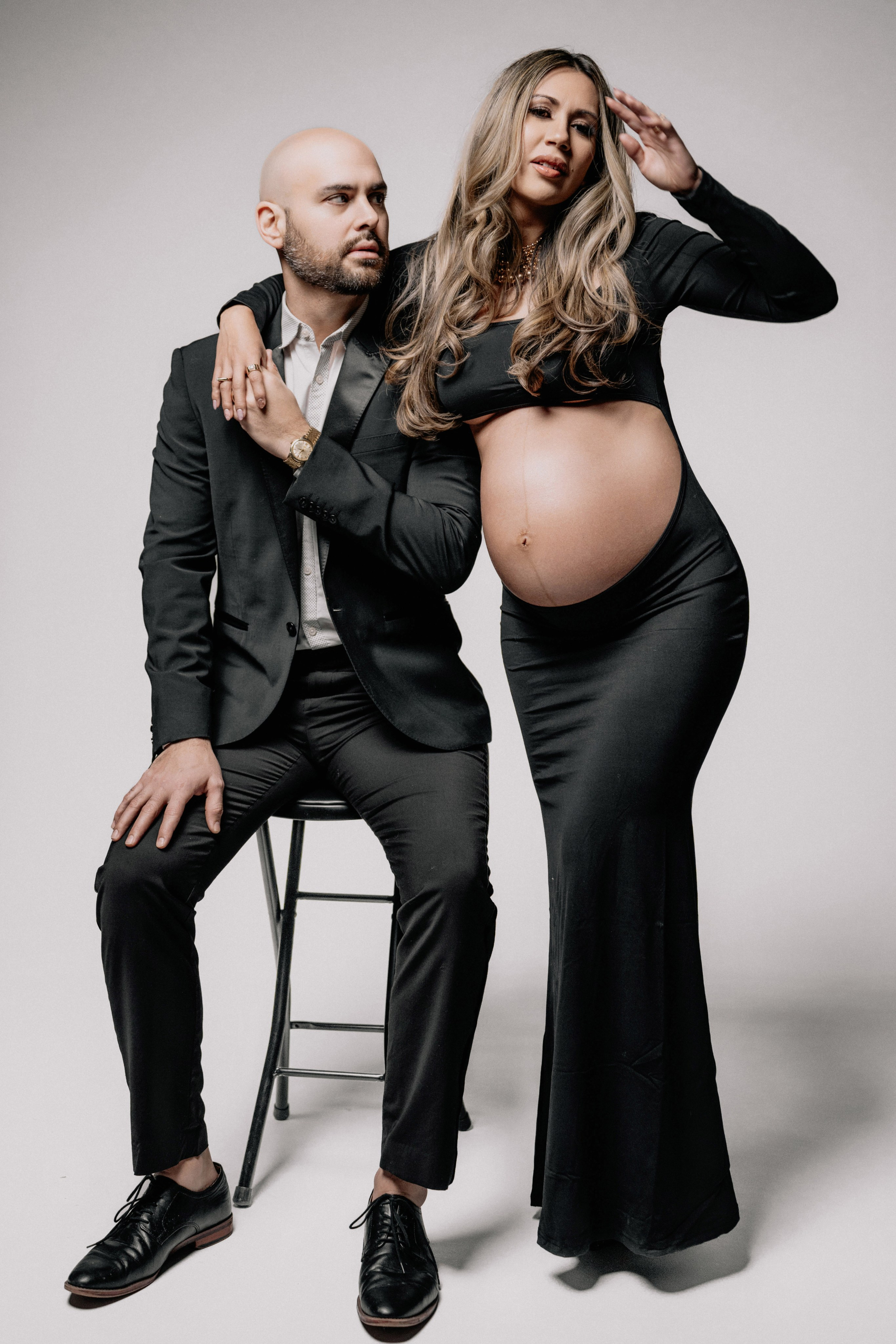 Vivian&Jose. Maternity in studio. Wedding and family photographer and videographer PA, NJ, NY, DE, MD