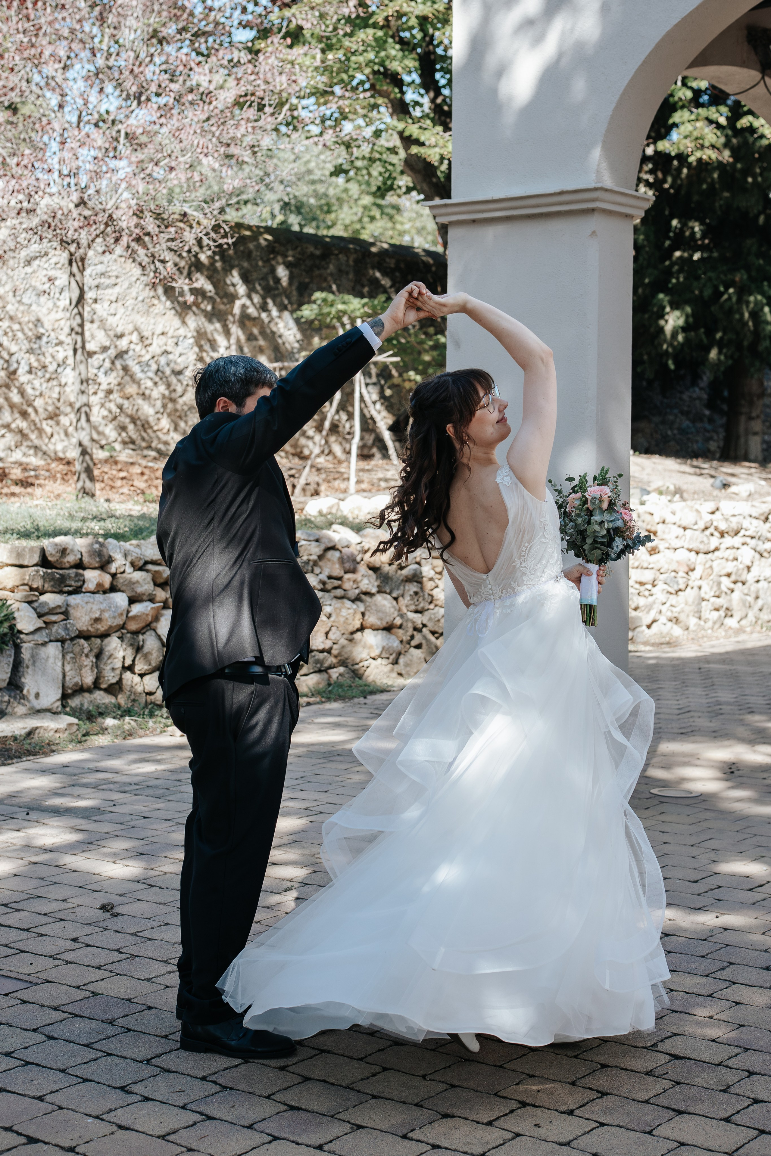 Alina+Marc, 25.09.2025, Ayuntamiento de Llers, Hotel Bon Retorn. Wedding photographer in Catalonia