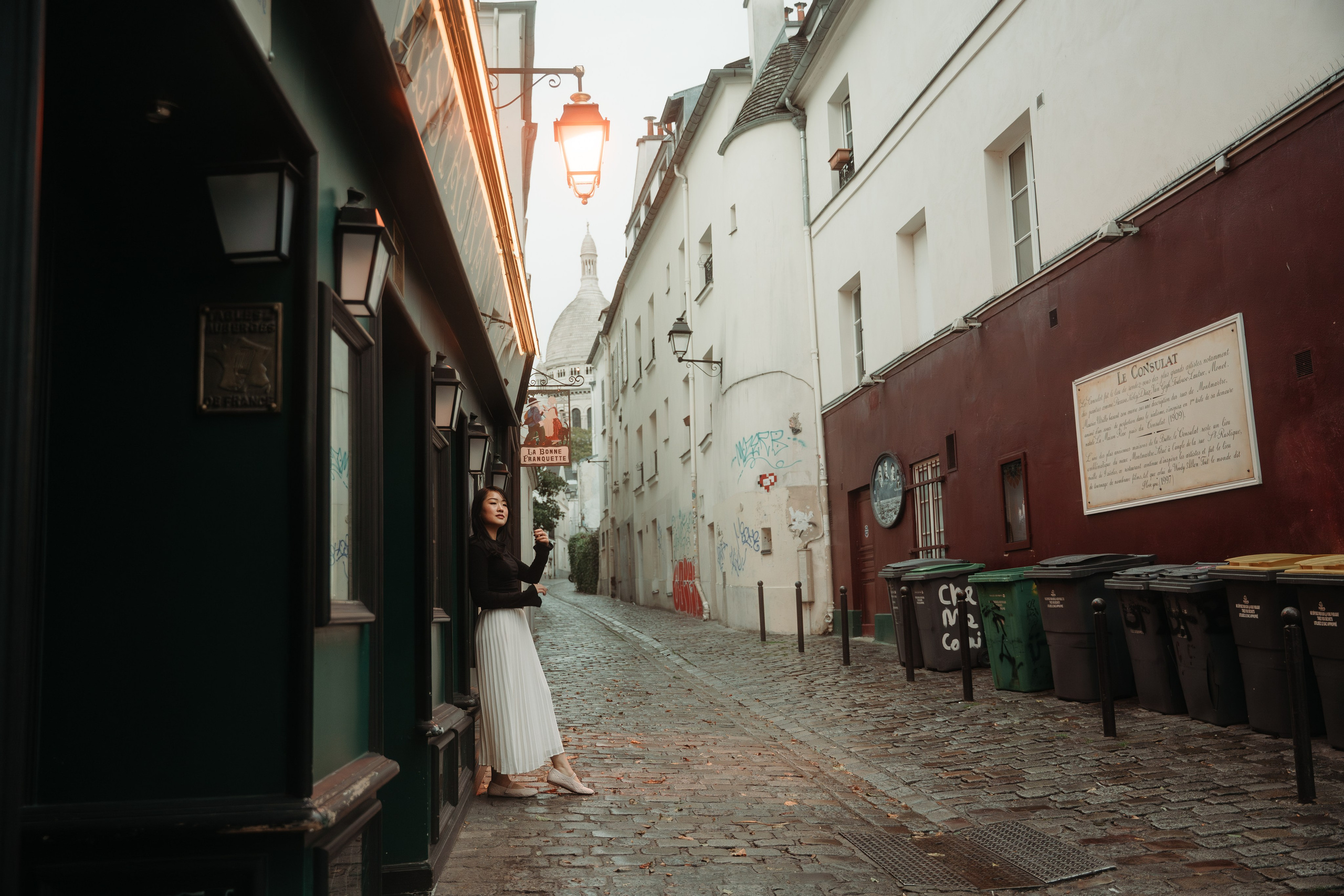 Amanda — anniversary in Paris. Paris photographer — Polina Osipova