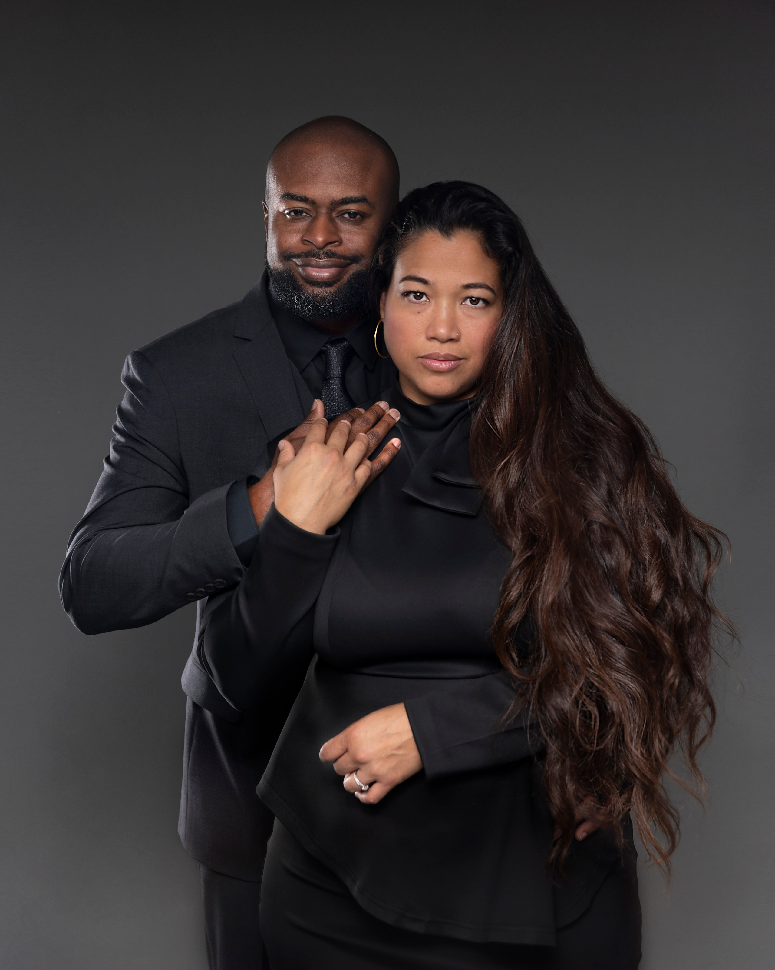 Family portrait at “Alice Green” studio. Portrait, kids and family photographer in Wesley Chapel Alina Alice Osipova