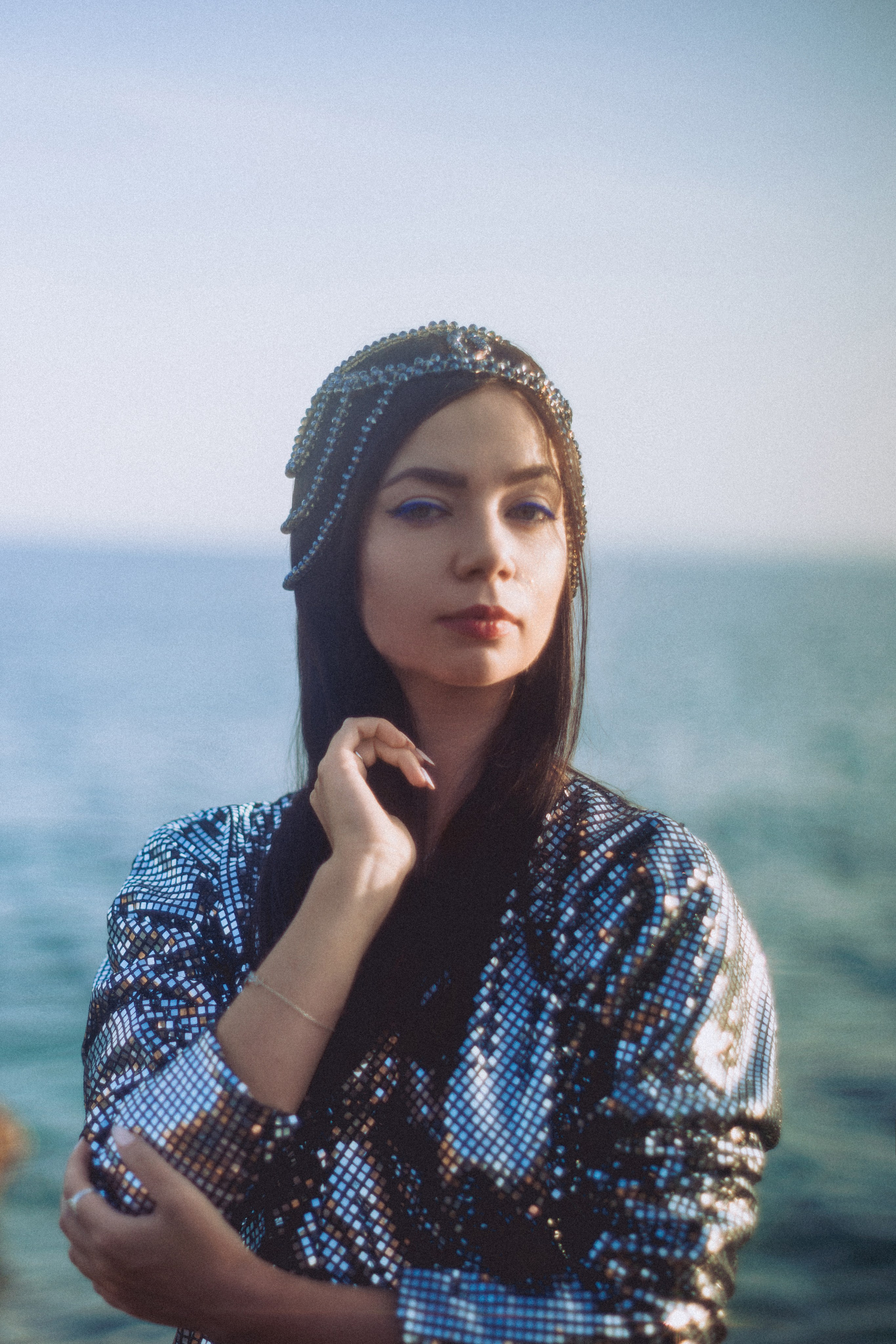 “Goddesses” Daria as Amphitrite. Photographer in Greece Kristina