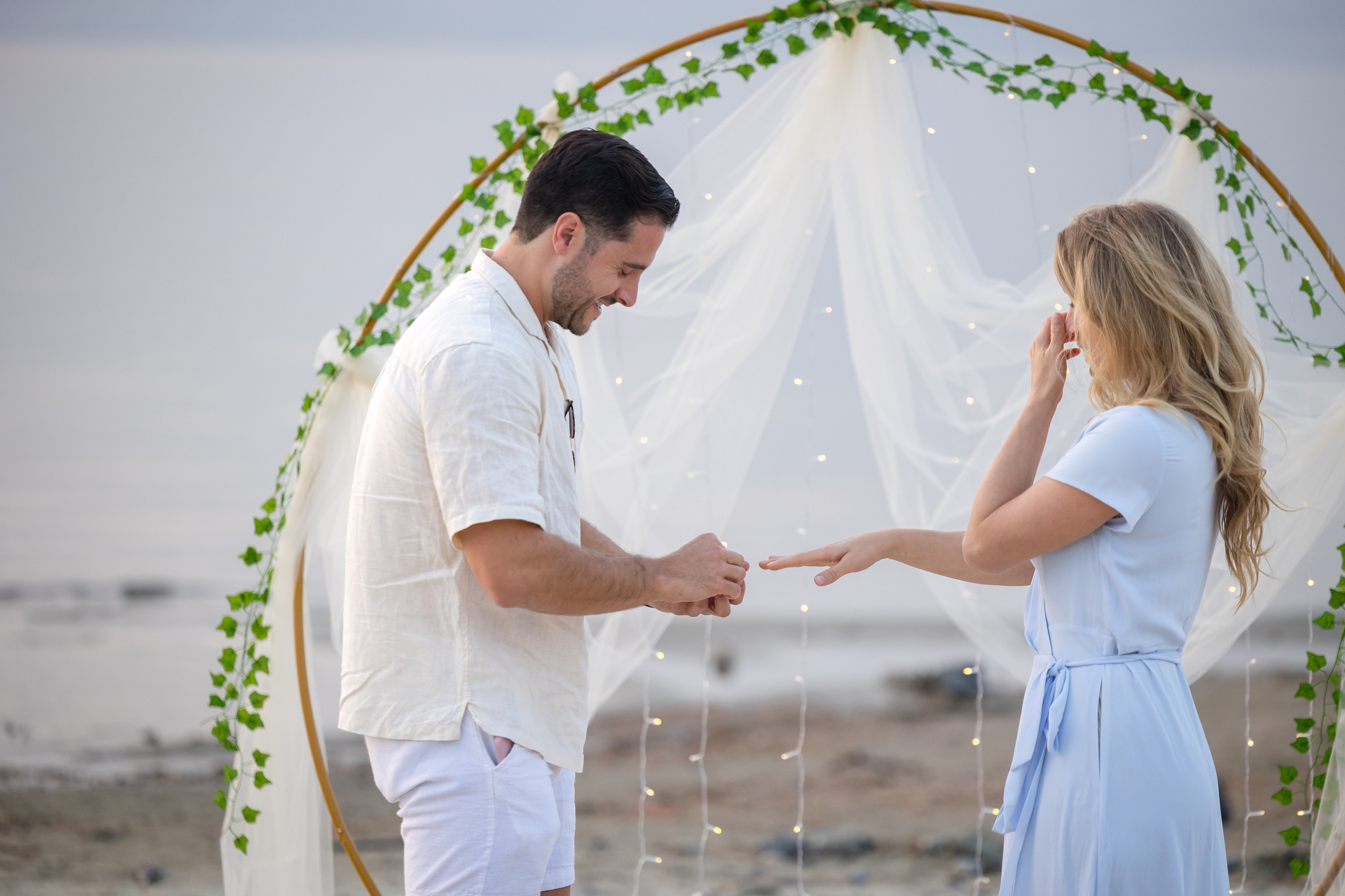 Marie & Rony proposal. AMIR BUCHNIK PHOTOGRAPHER