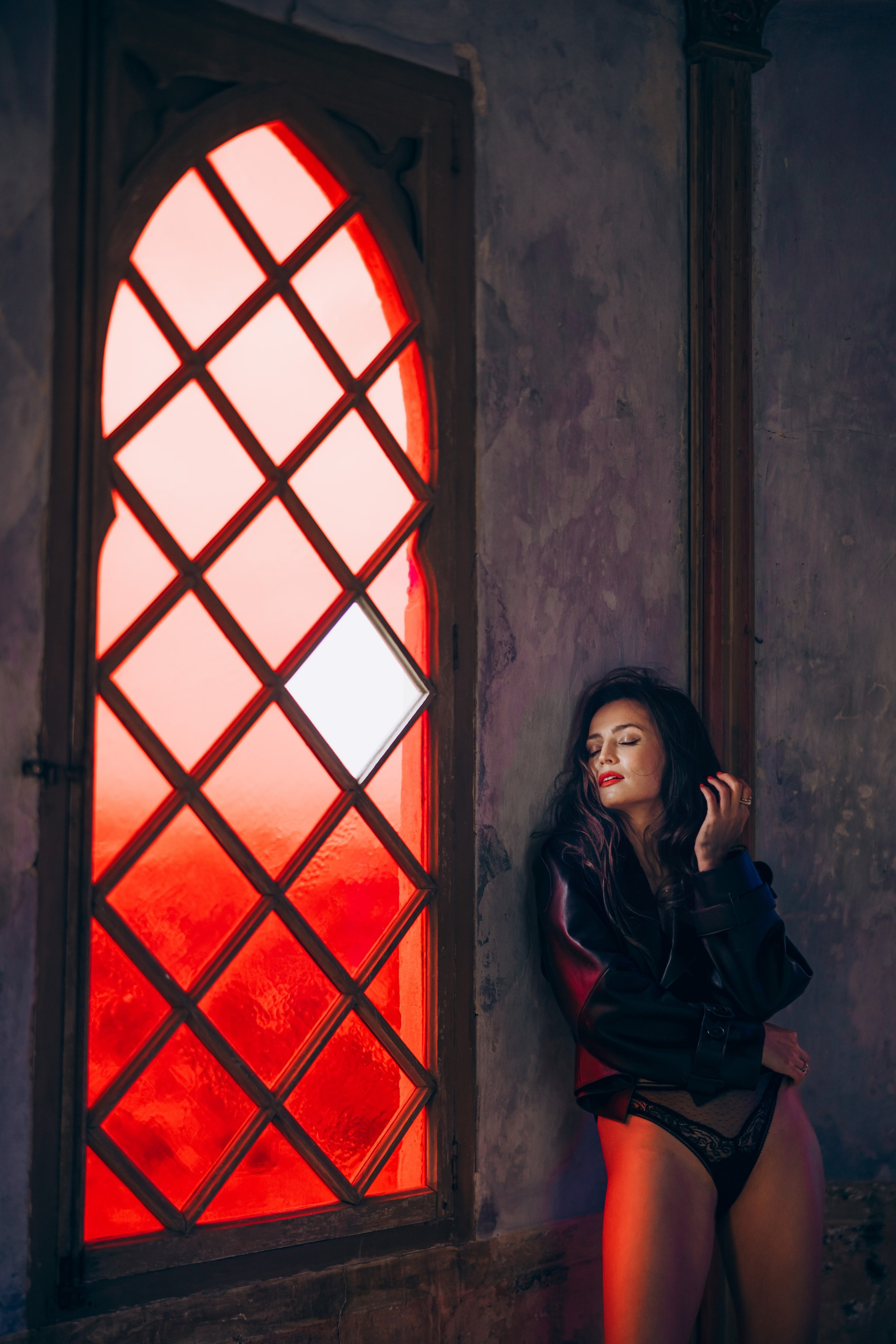 Lady in red. Fotógrafo en Palma de Mallorca