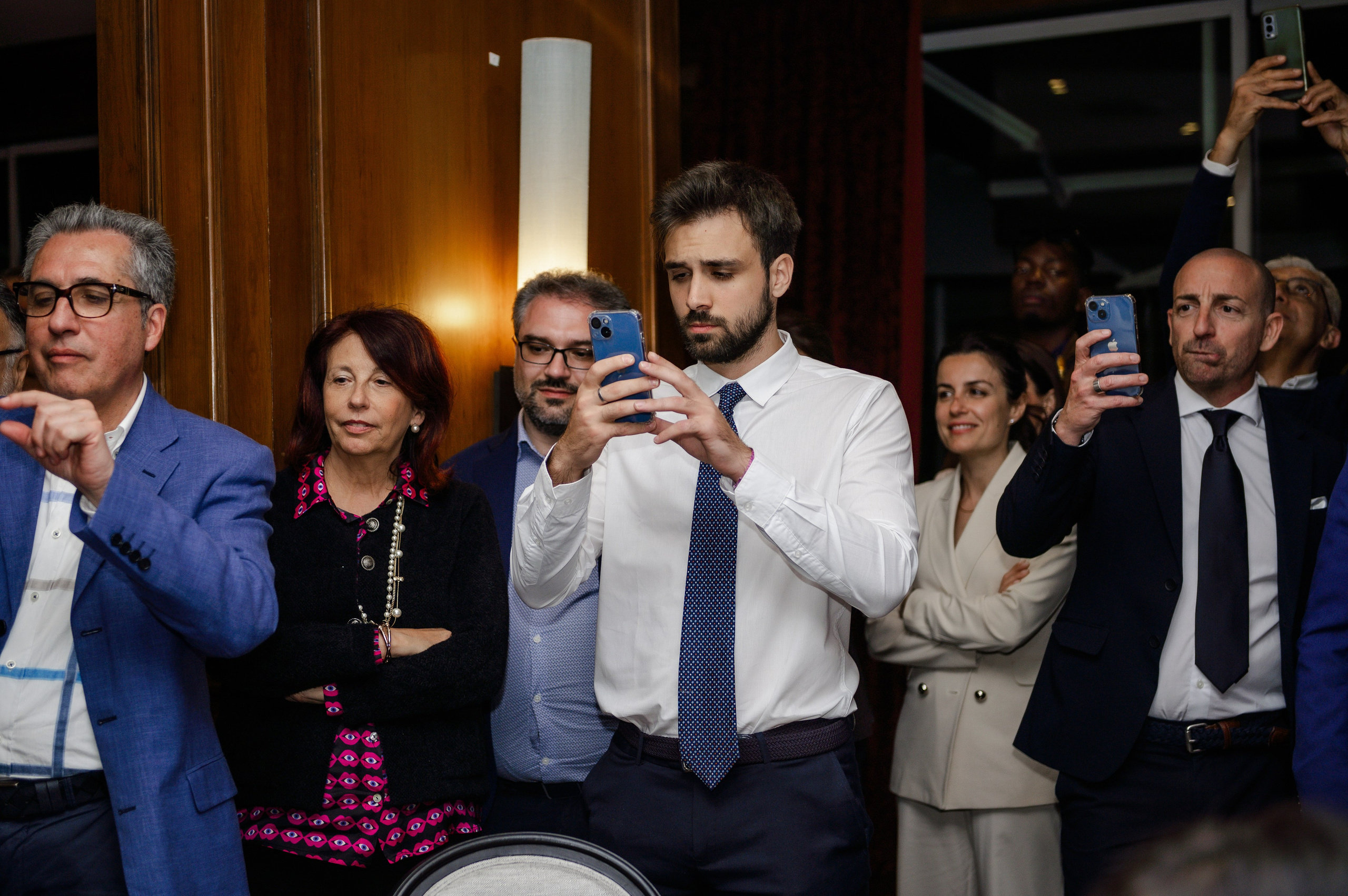 Corporate party at the restaurant — Pharma. Ваш фотограф в Лиссабоне — Анна Белова