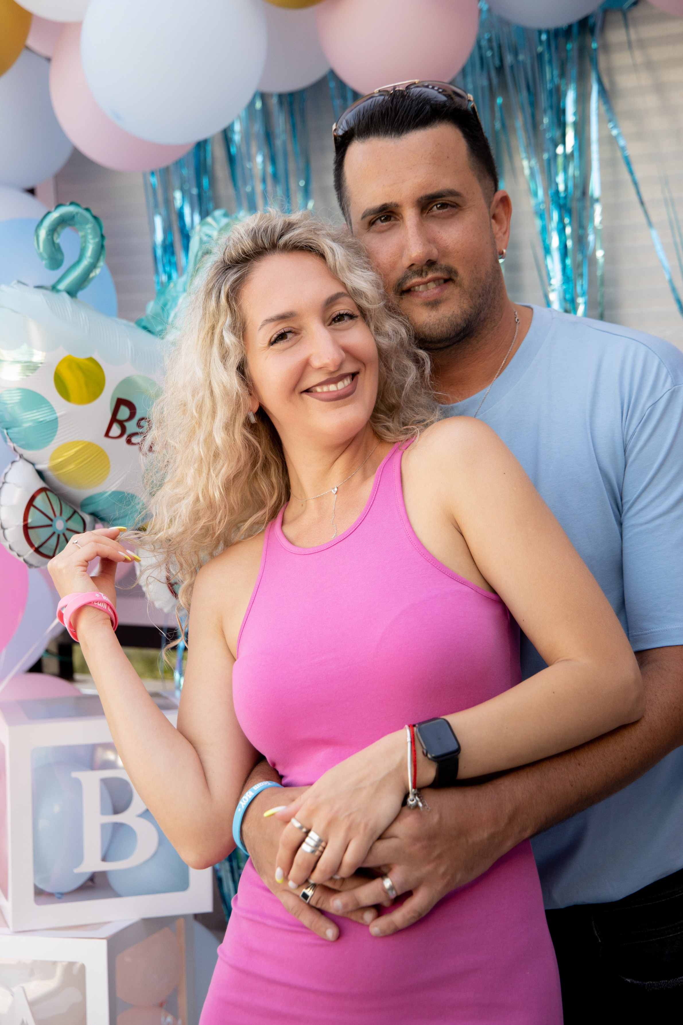 Gender Party for Alina and Michael. Home