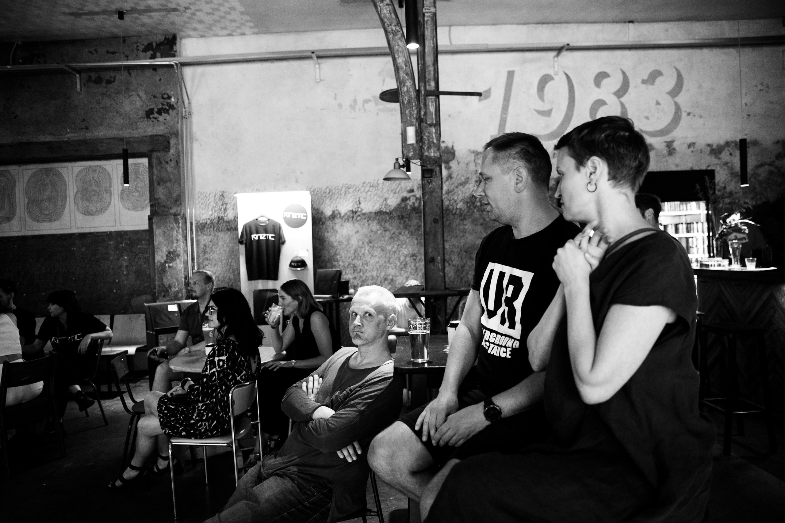 Kinetic Filtra konkursa vinila izdošanas svētki. Sandra Garanca Portrait and event photographer