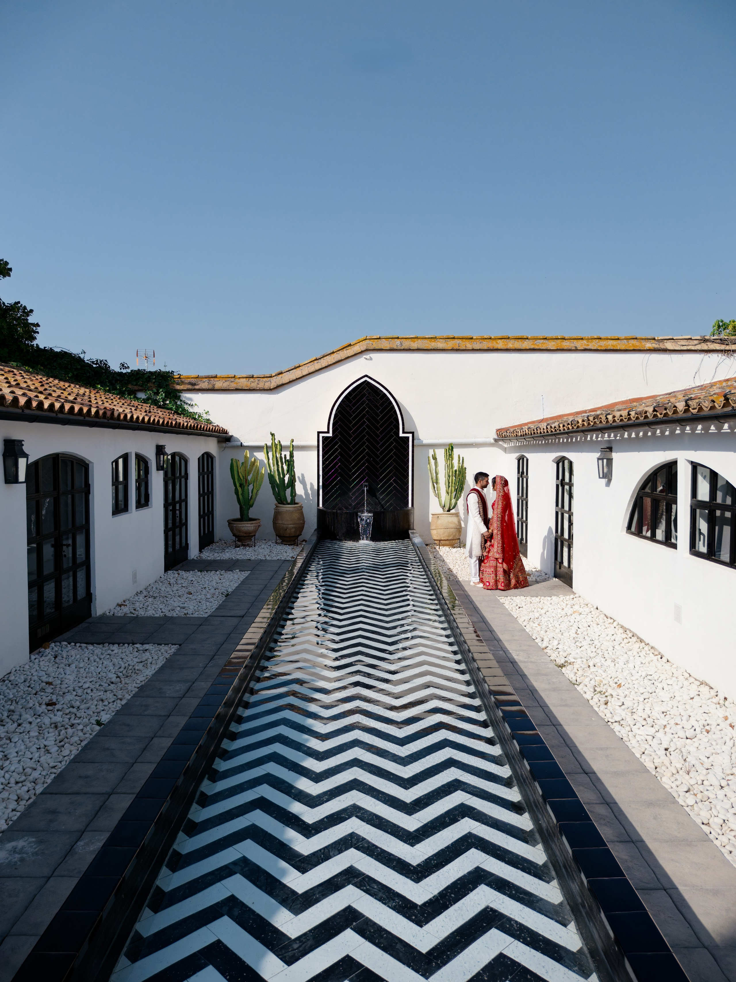 Indian wedding at Gran Villa Rosa, Barcelona