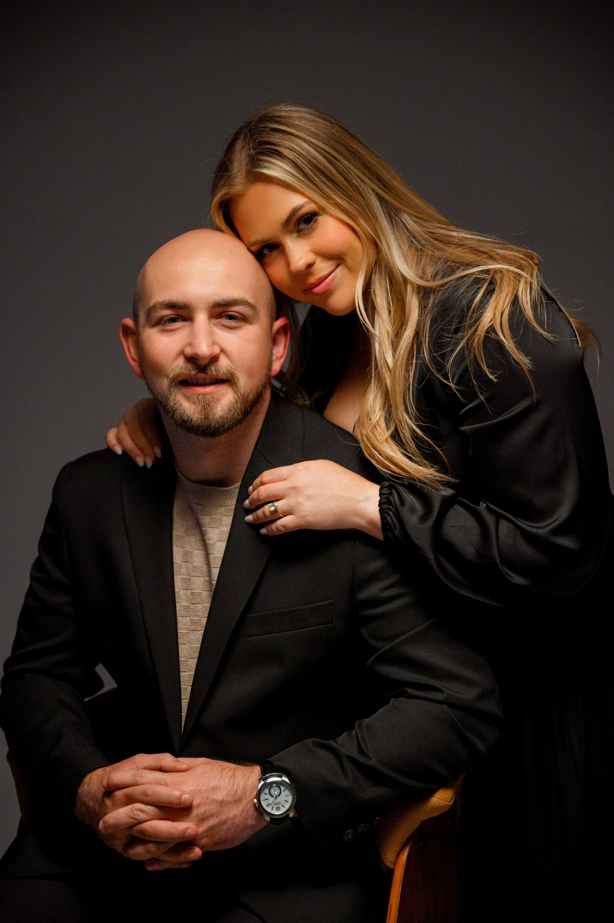 Mike & Elizabeth. Wedding, maternity and family photographer in Charlotte Tasha Minn