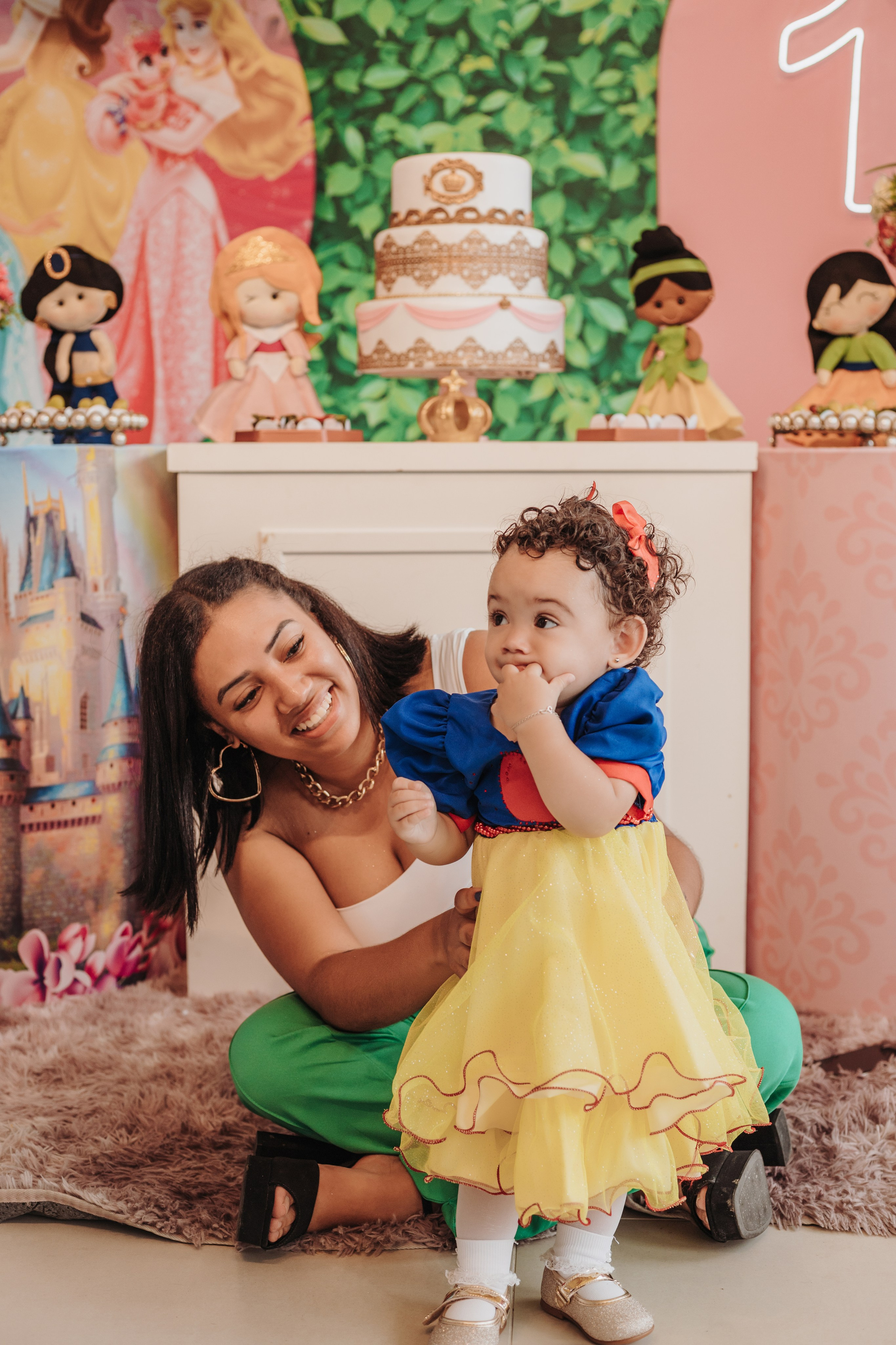 Aniversário infantil princesas, em Palhoça, Santa Catarina.
