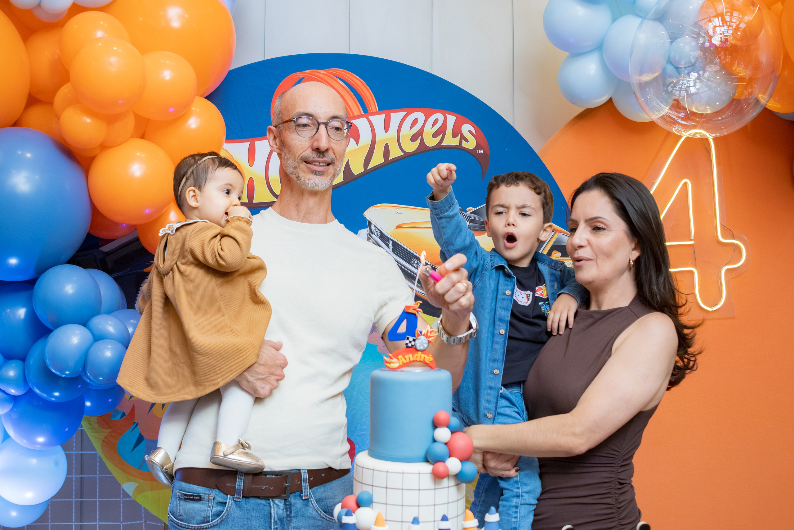 André — Aniversário 4 anos. Principal