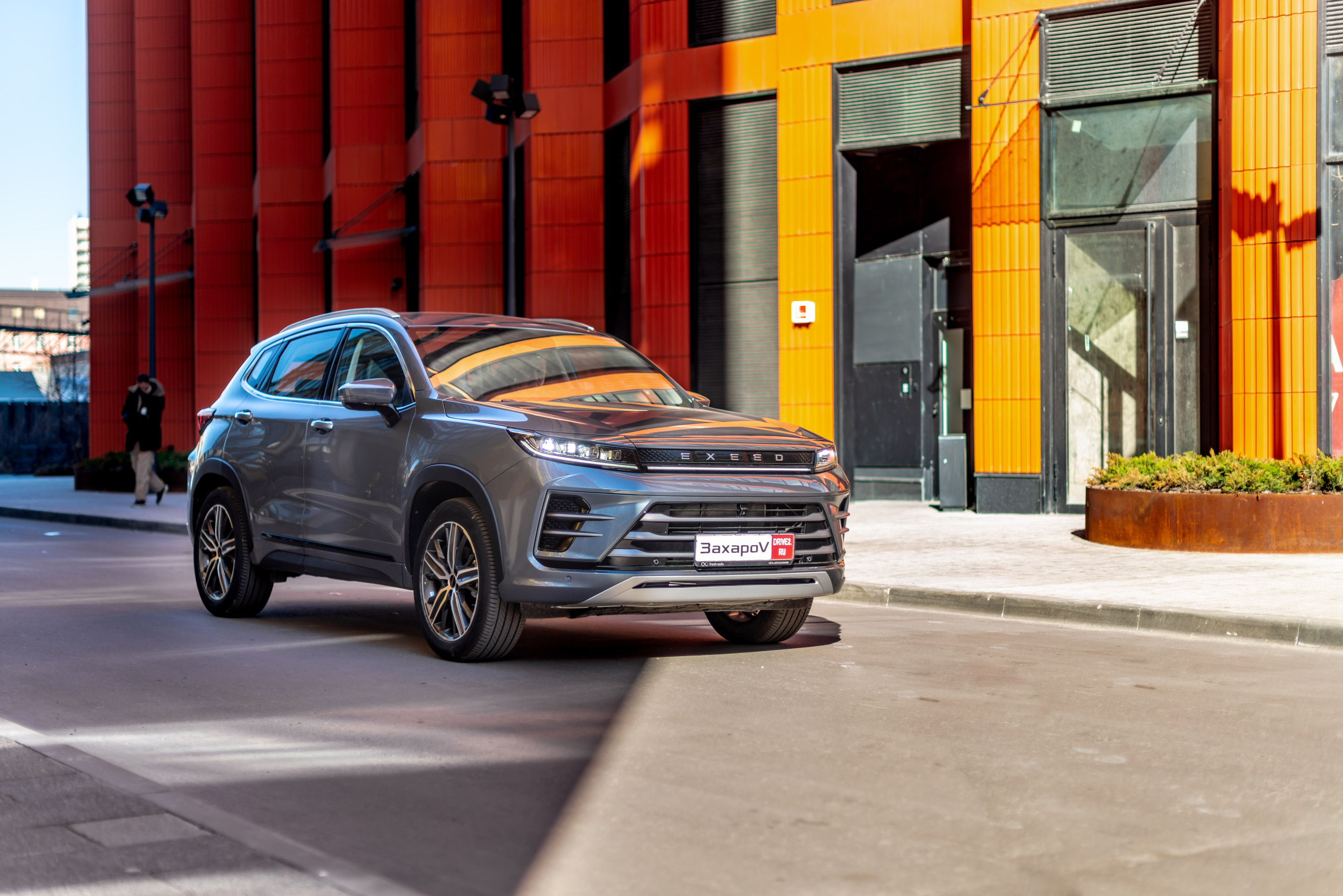 Фотосессия автомобиля Chery Exeed LX. ФОТОГРАФ МЕКСИКА КИНТАНА-РОО