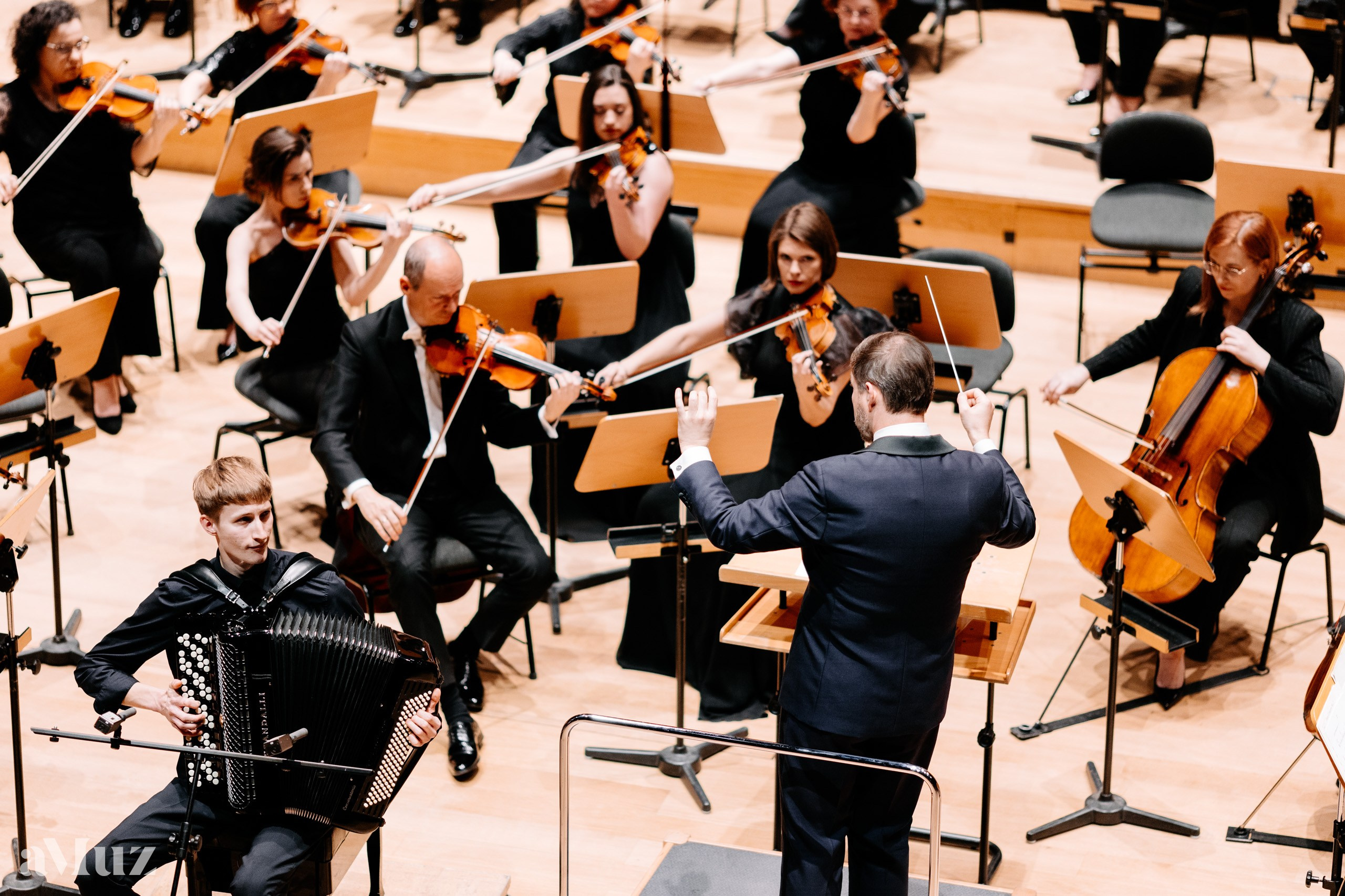 Koncert dyplomantów aMuz w Polskiej Filharmonii Bałtyckiej. Fotograf Ślubny Warszawa - Sesje Biznesowe Rodzinne Eventy