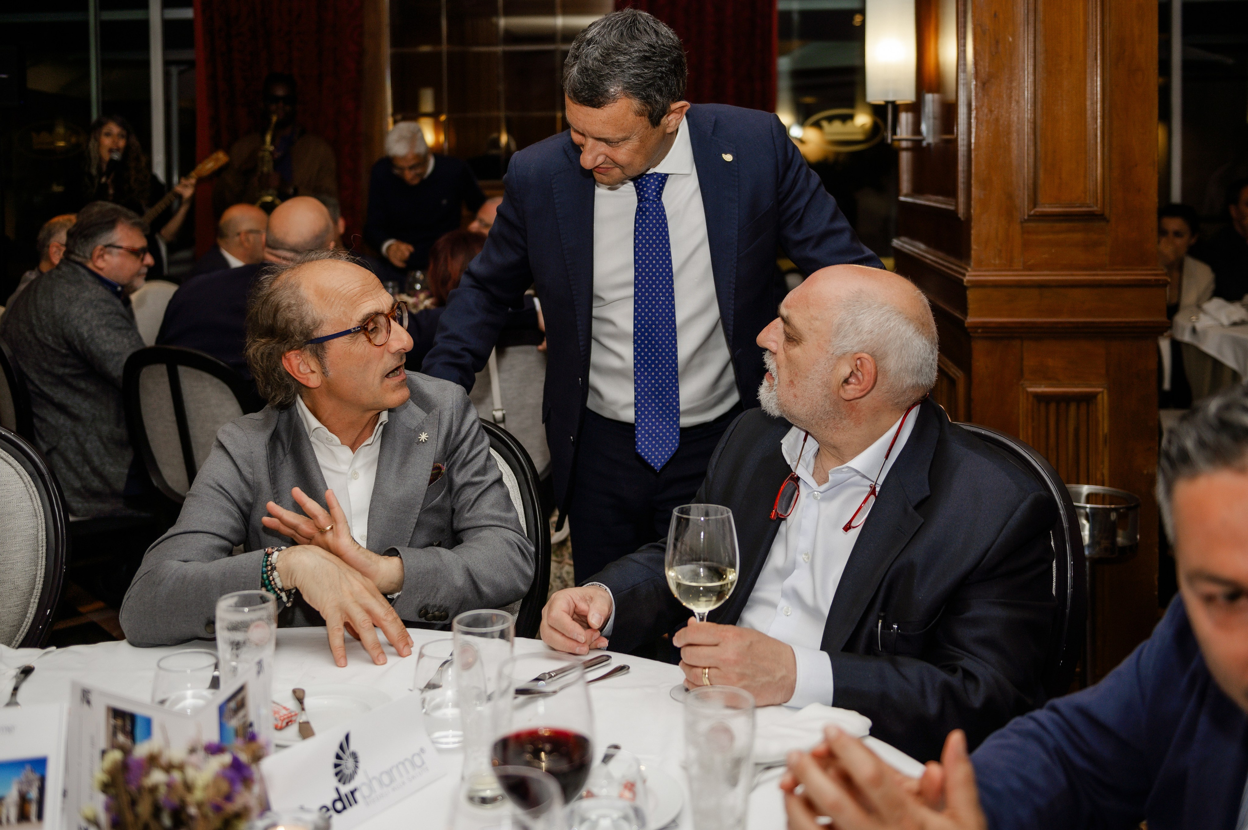 Corporate party at the restaurant — Pharma. Ваш фотограф в Лиссабоне — Анна Белова