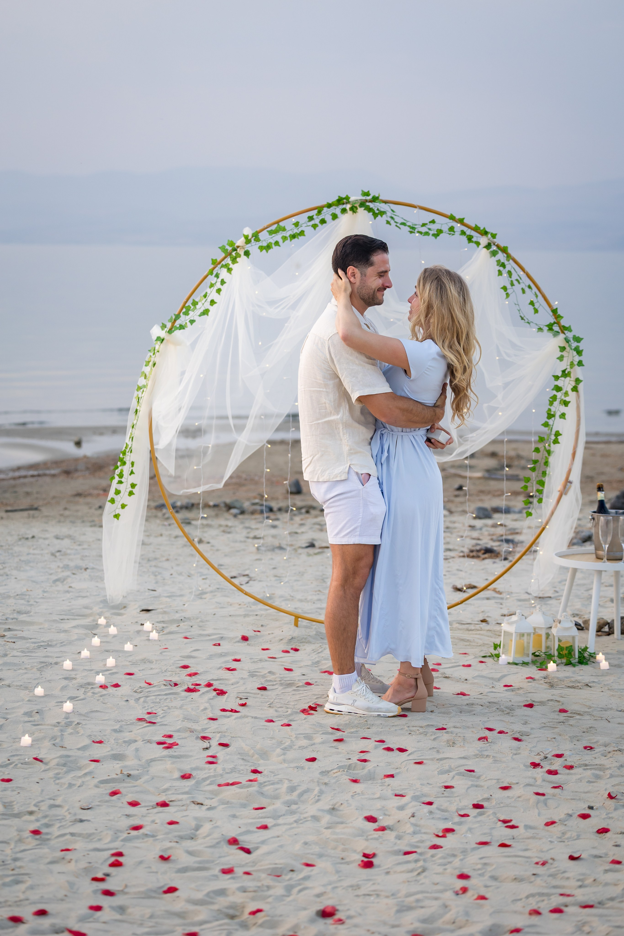 Marie & Rony proposal. AMIR BUCHNIK PHOTOGRAPHER