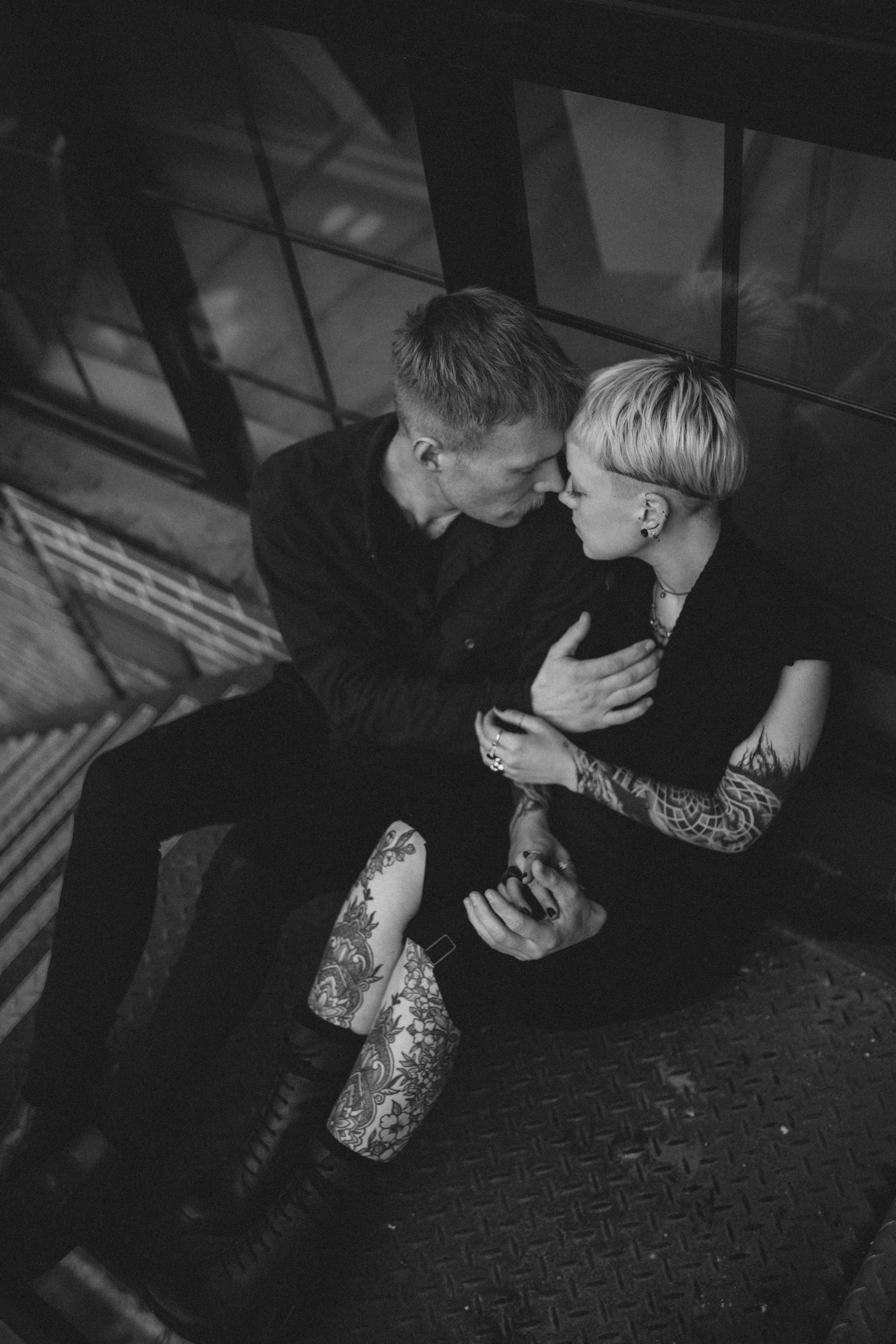A Moody Couple Session in Leeds. Wedding and Portrait Photographer Evie Moon