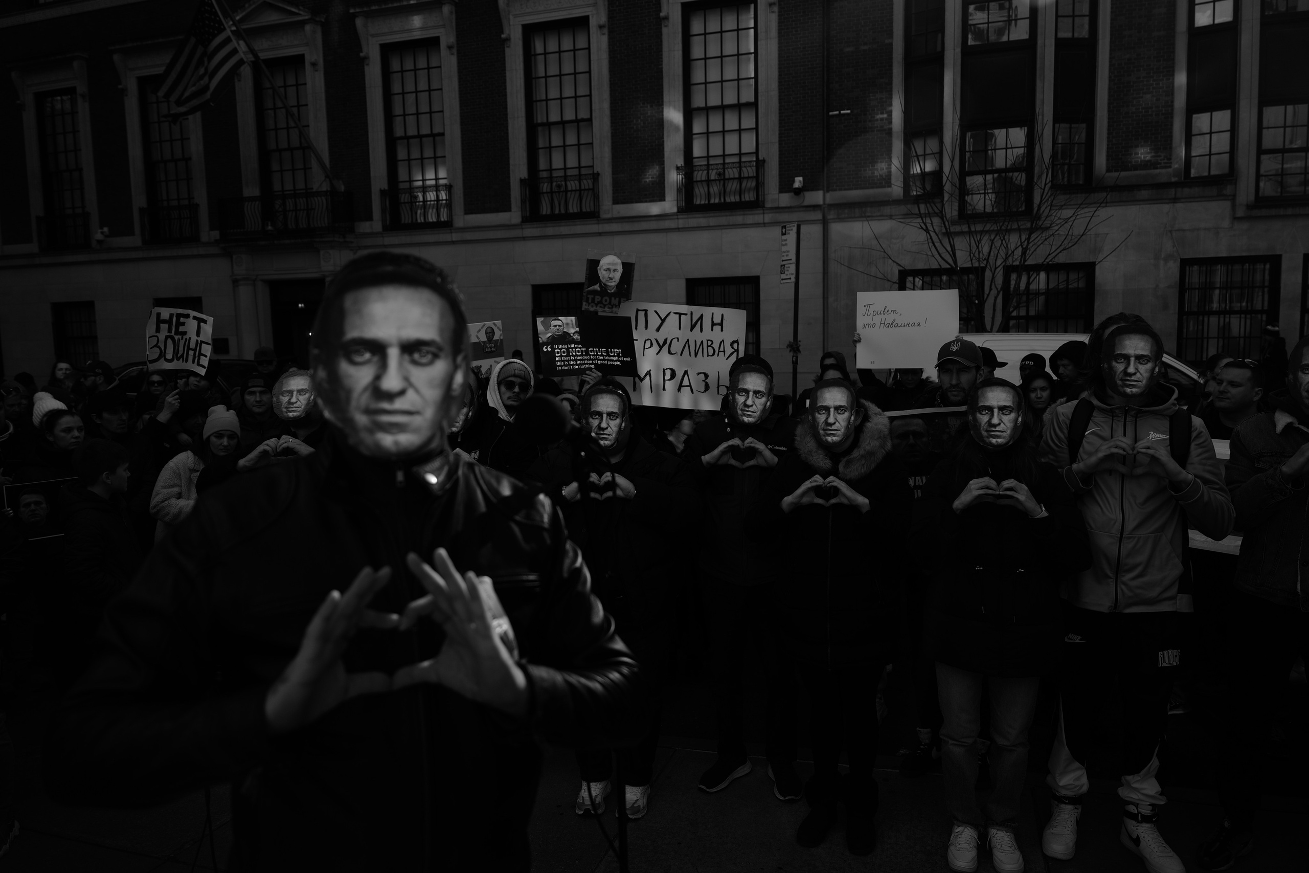 Alexey Navalny in memory. Photographer New York / Los Angeles