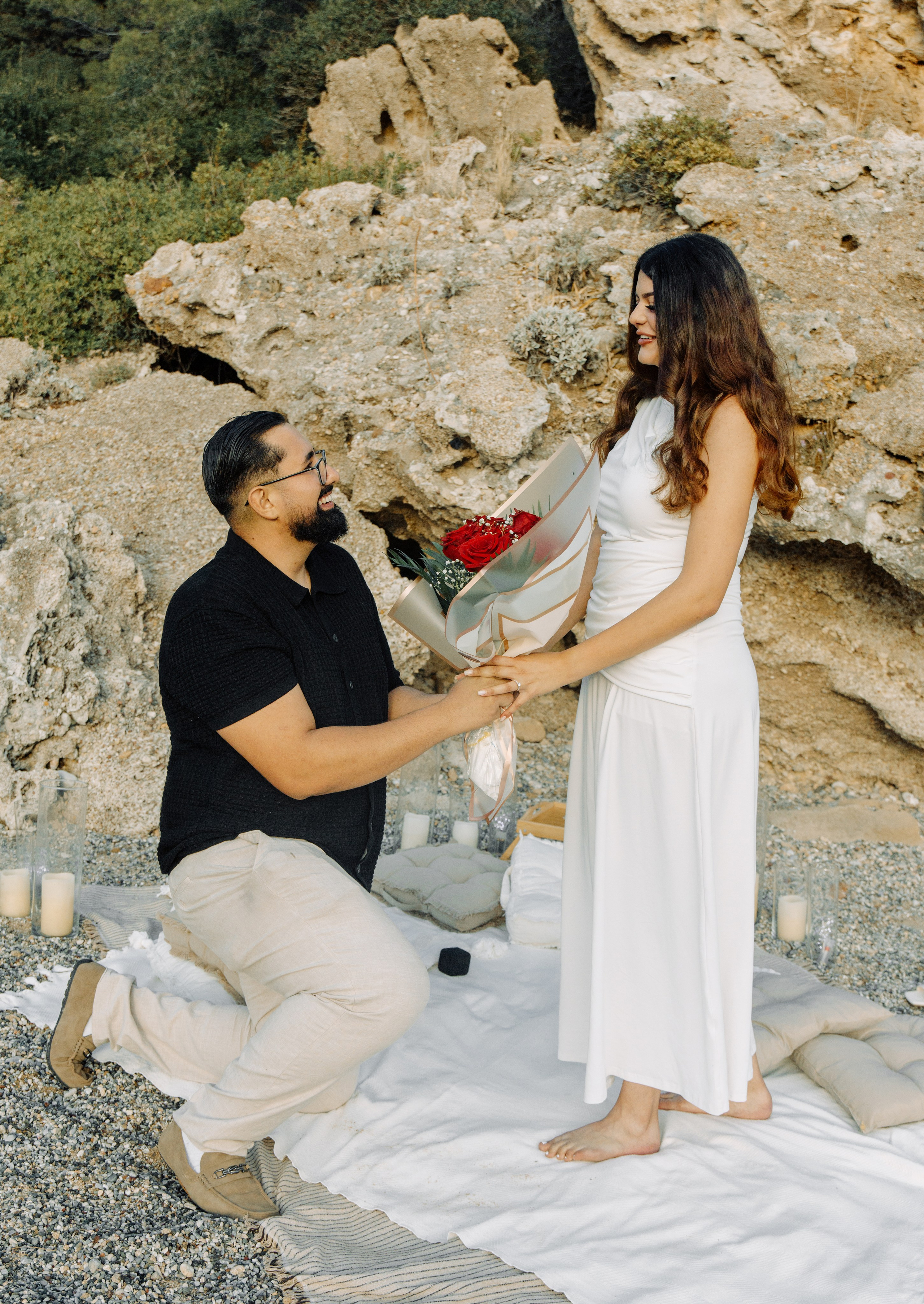 Amelda and Blerton. Renate Woeste | Wedding planner in Rhodes. Creating dream weddings by the sea. Let’s make your special day unforgettable