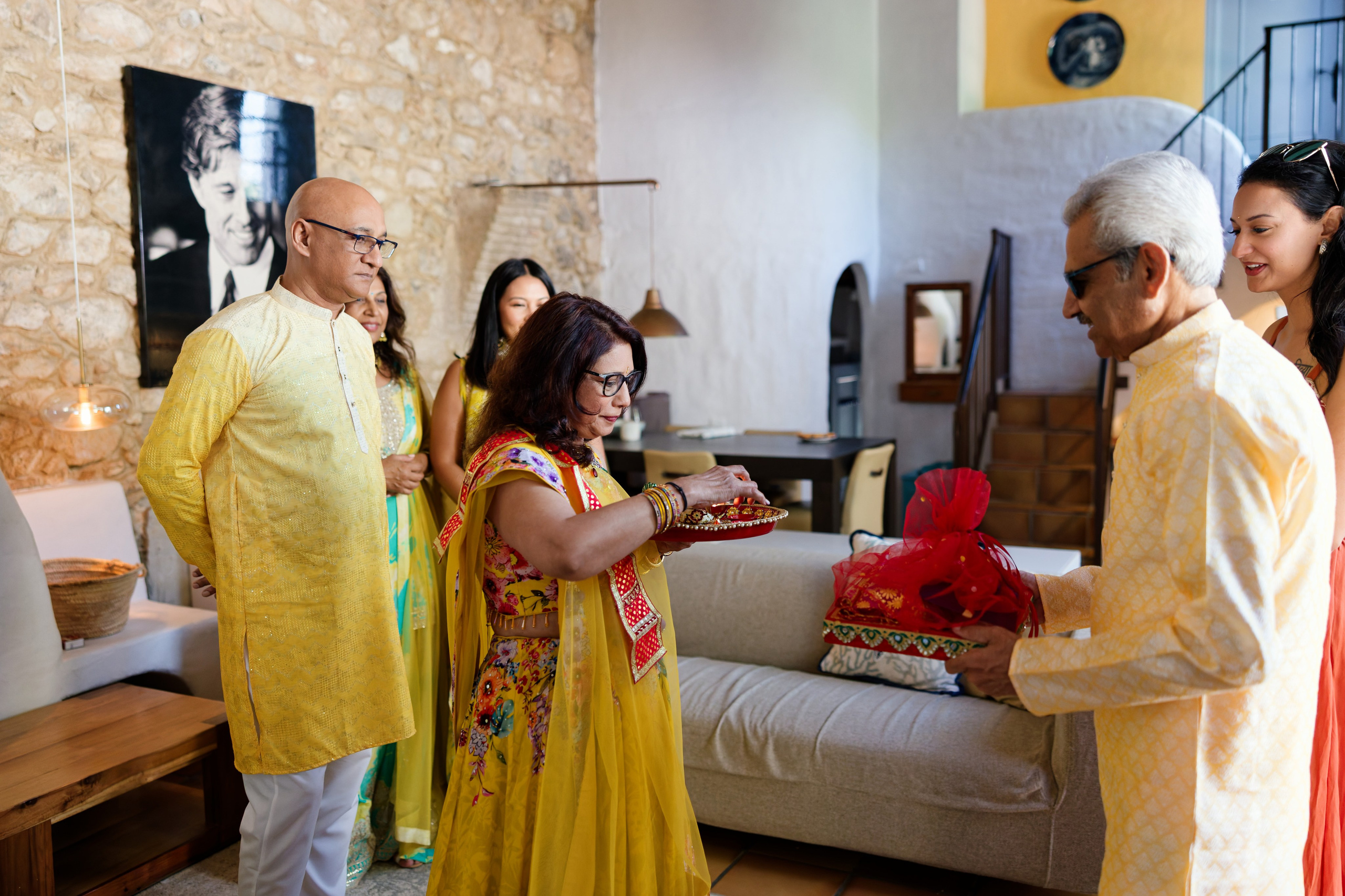 Haldi Ceremony & Mehndi Night & pre-wedding dinner, Barcelona