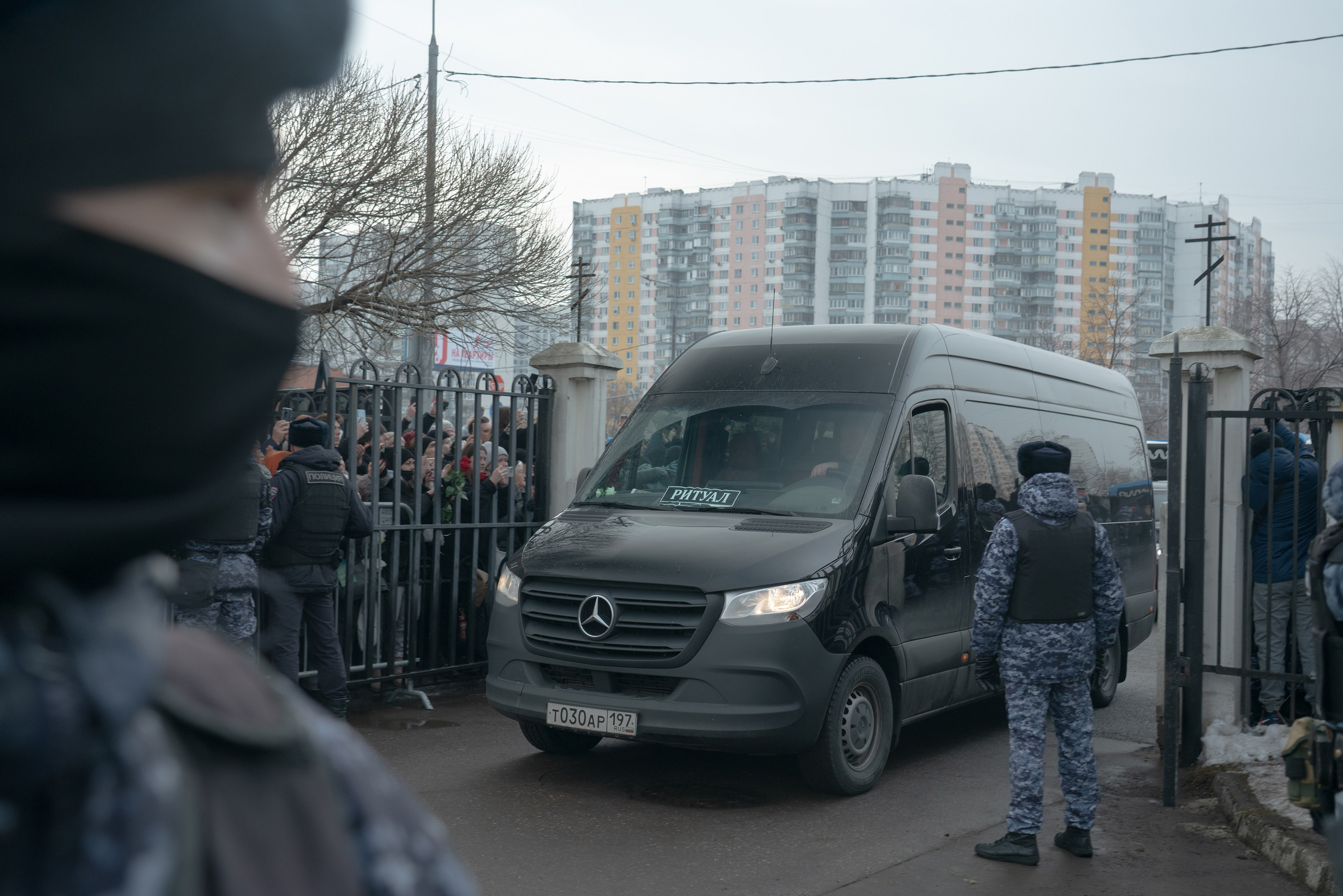Alexei Navalny’s funeral. Marina Sycheva