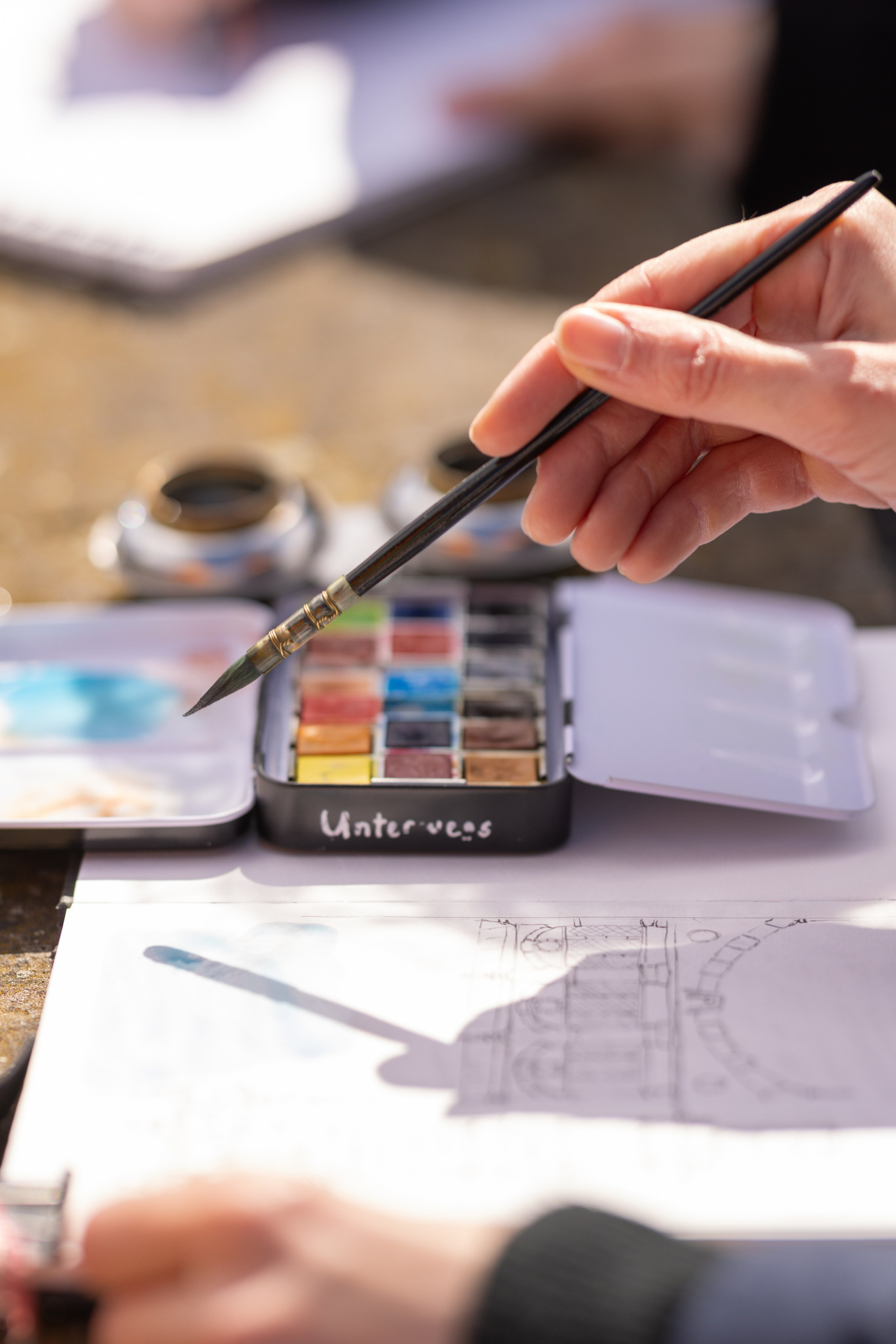 Urbansketchers Dresden. Family & Maternity Photographer in Dresden Tatiana Mudryak