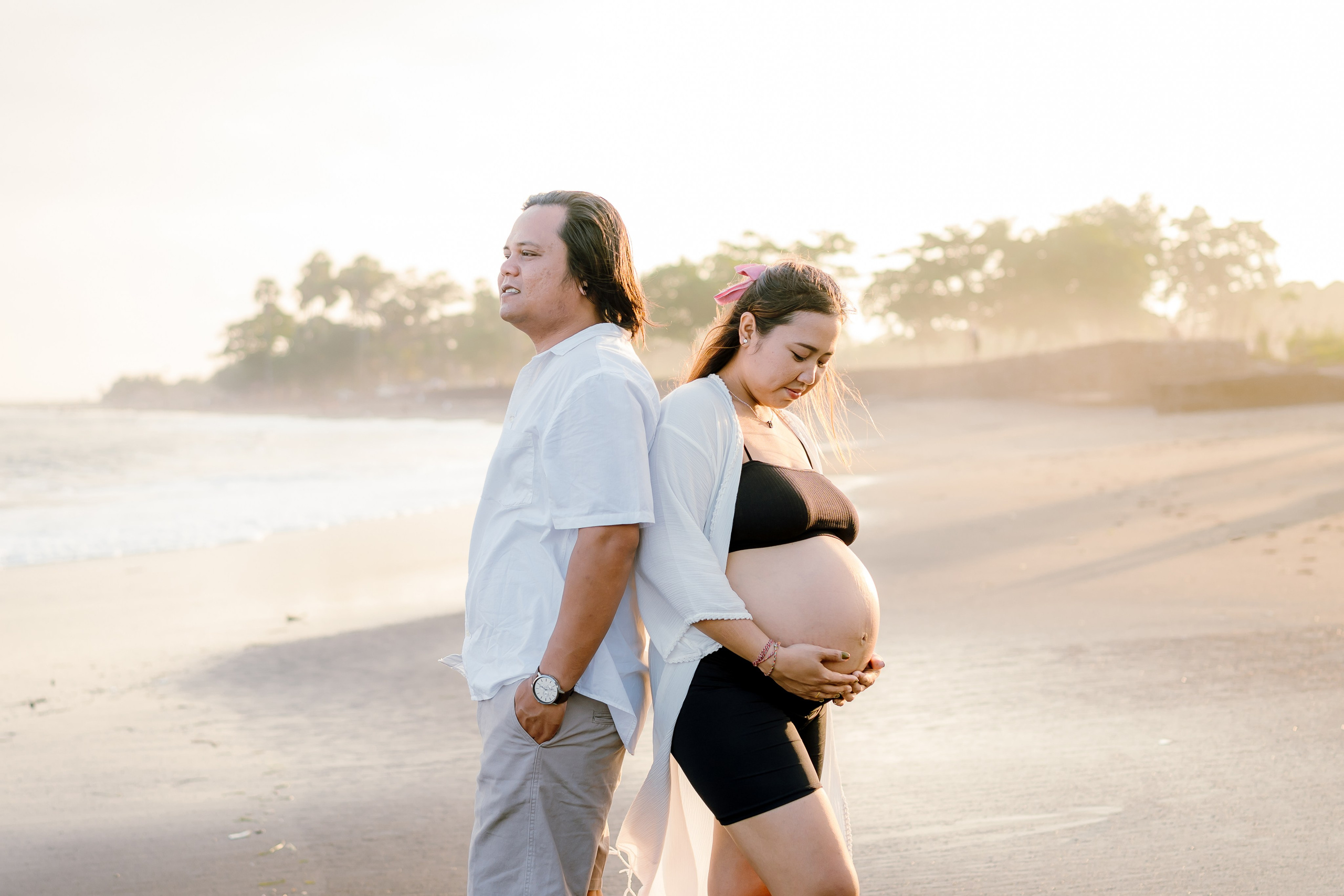 Maternity Photoshoot in Bali. Female Photographer in Bali