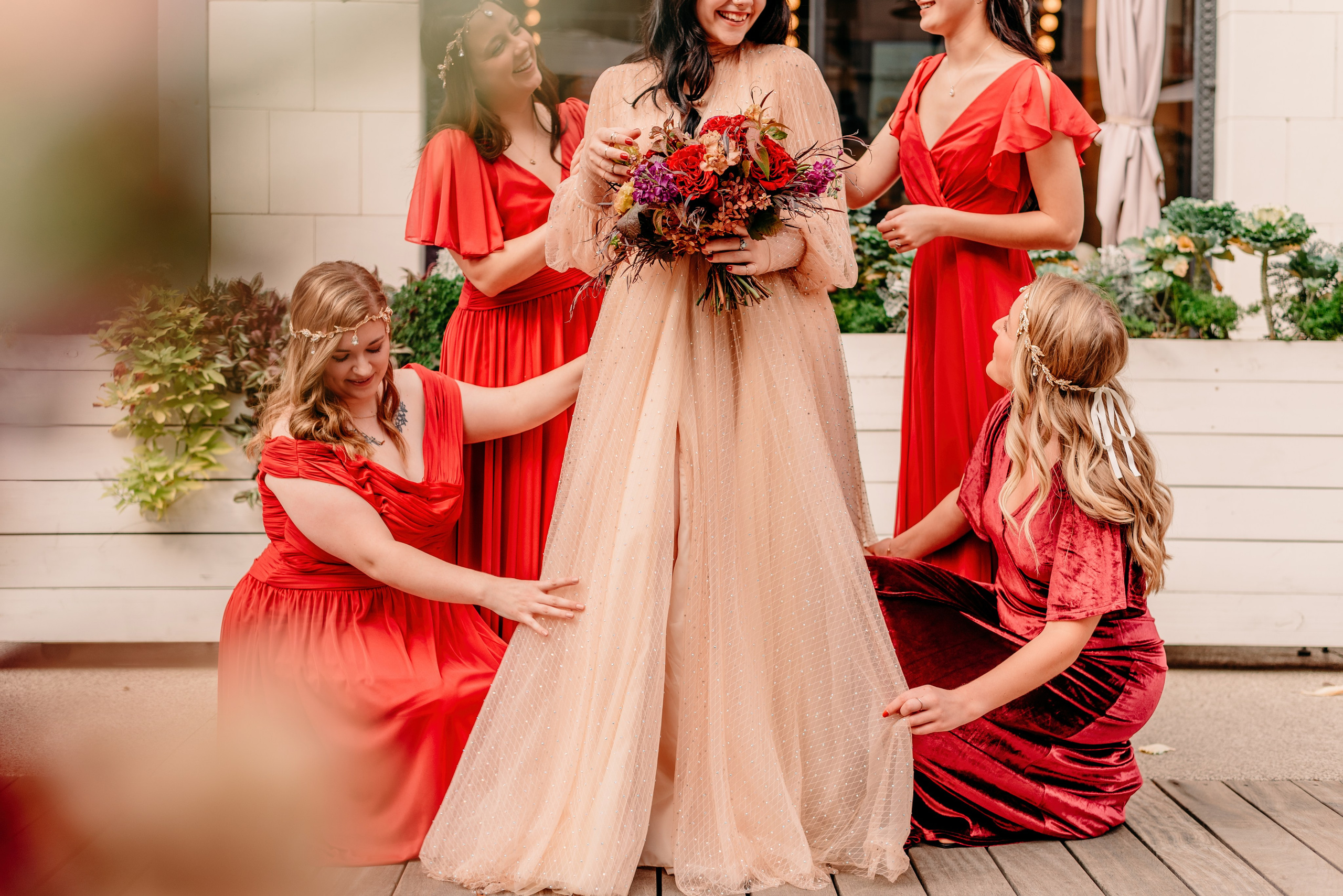 Bold & Dramatic Wedding at The Paper Mill on The Landing | Fort Wayne Wedding Photographer. Alexandria Danielle Photography | Fort Wayne & Indianapolis Wedding Photographer