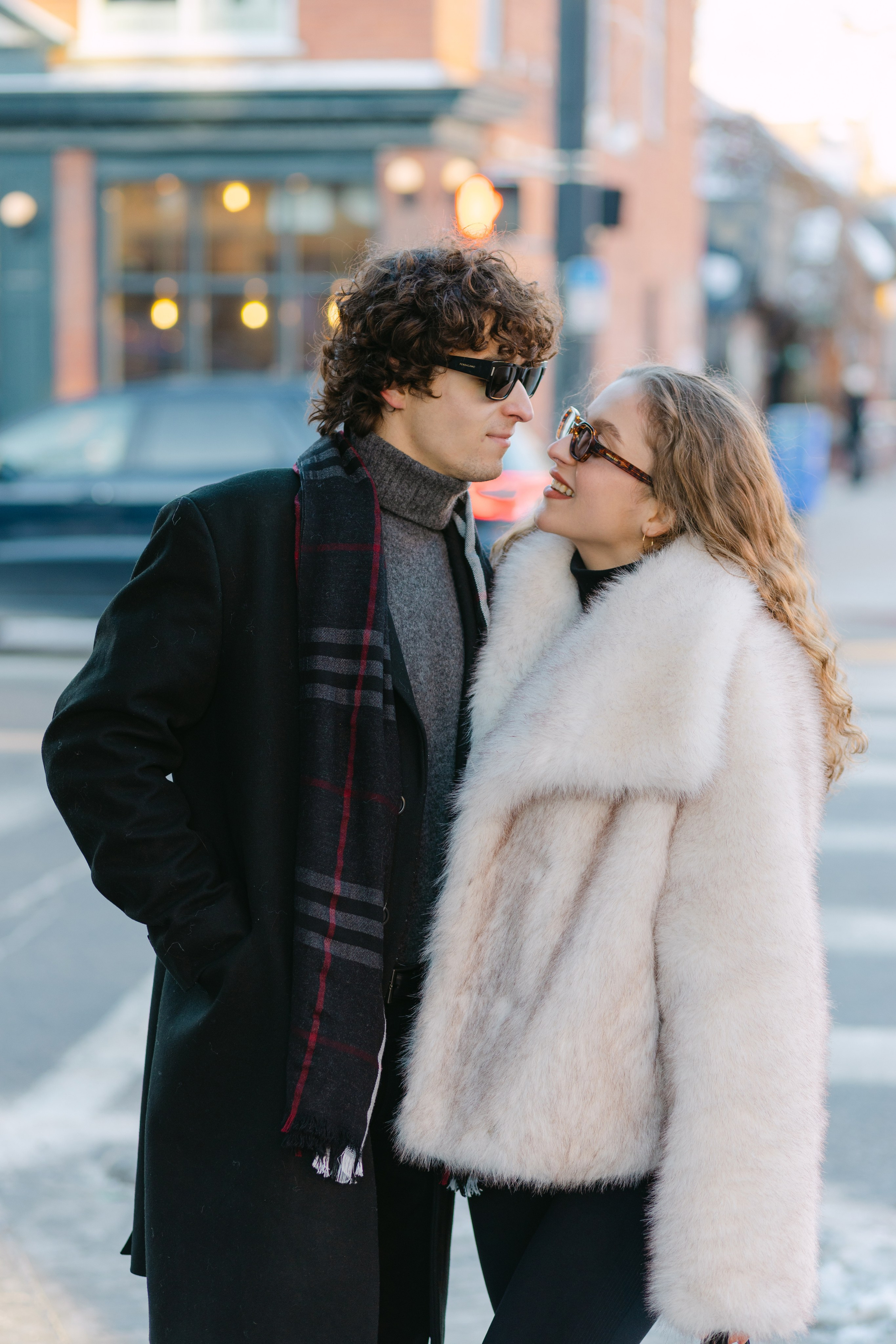 Christmas magic together. Home