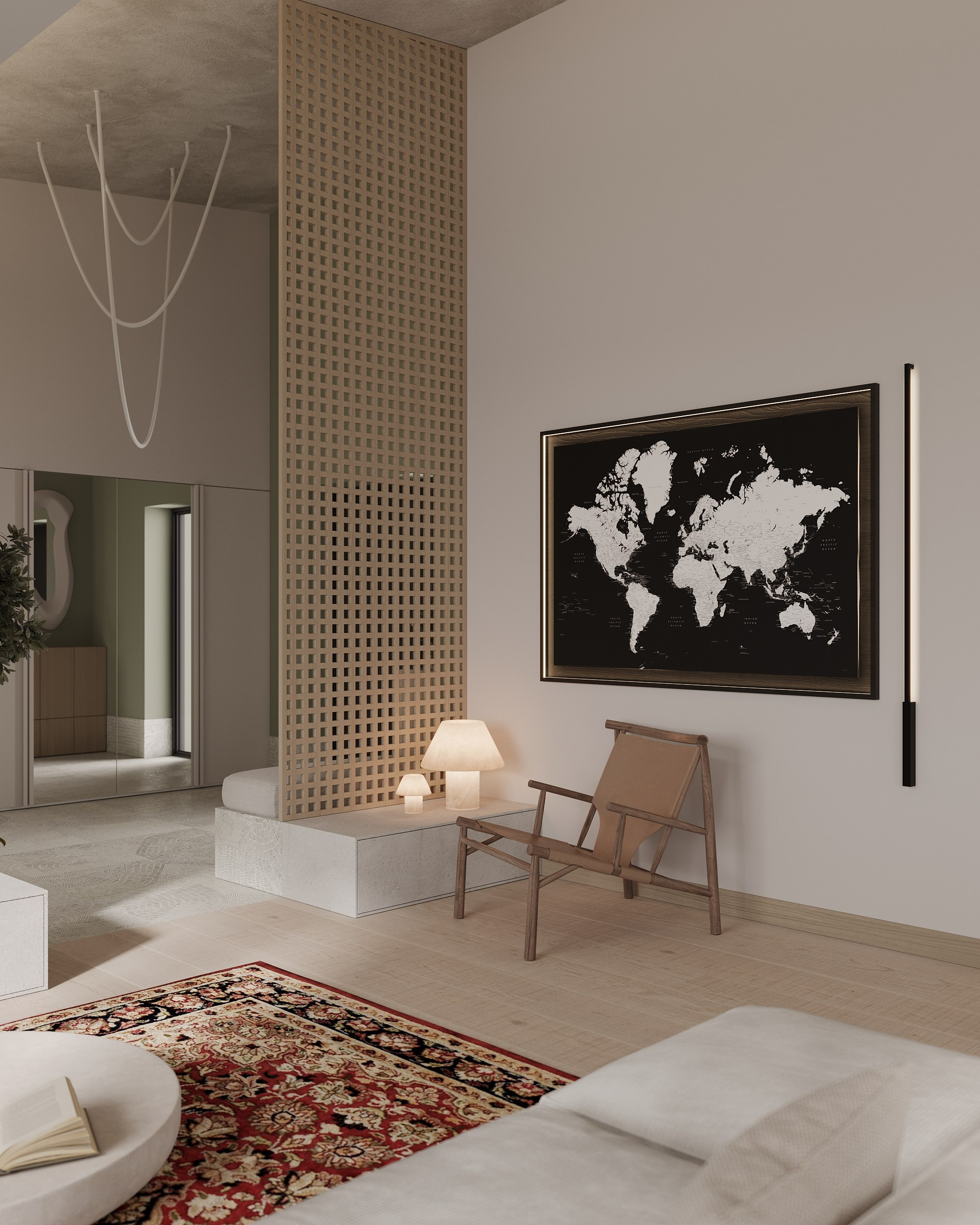 Butterfly House. Simple Archs — high quality visualizations for your interior projects