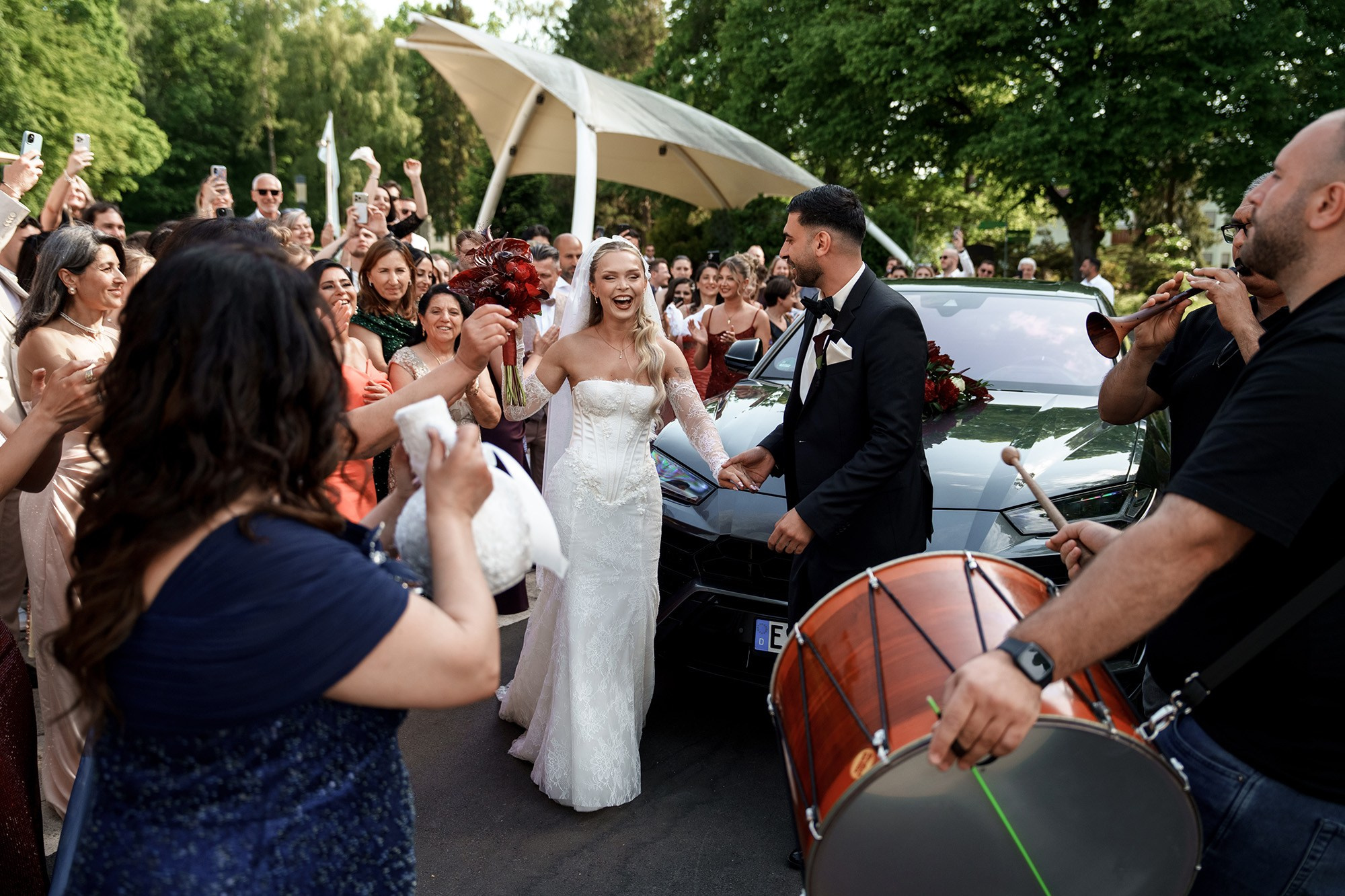 Lennard + Alexandra. Wedding Photography Across Europe