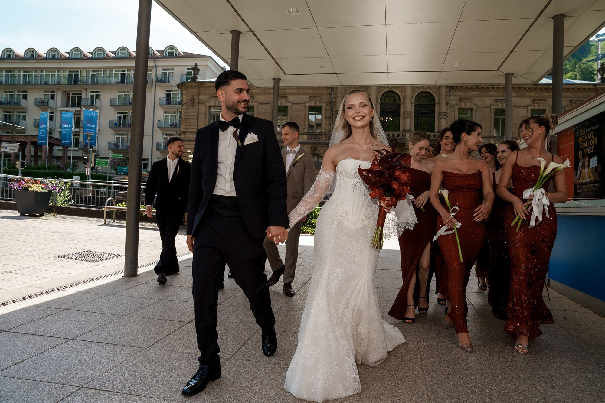 Lennard + Alexandra. Wedding Photography Across Europe