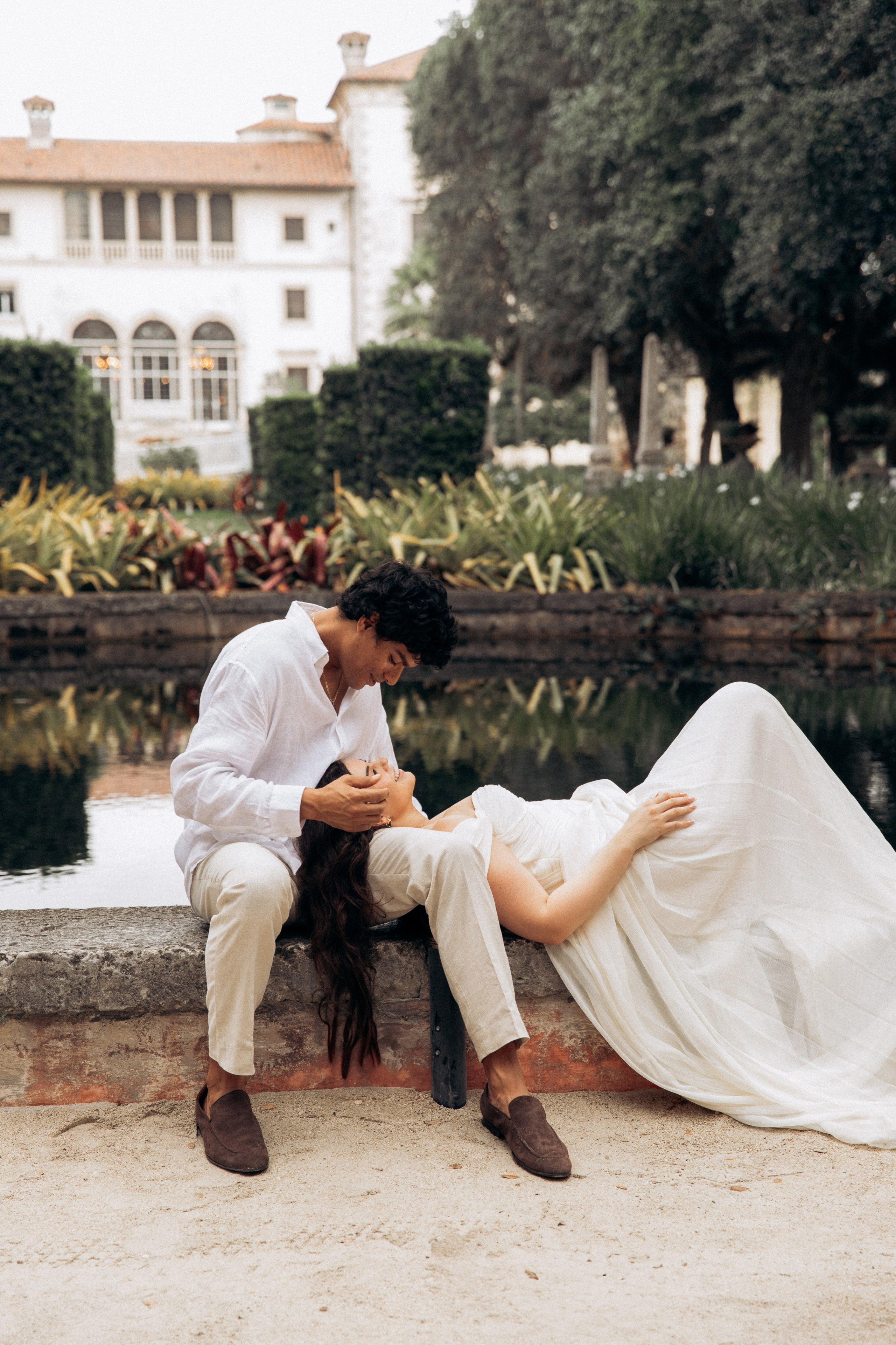 Lindsay & Kirk | Elopement at Vizcaya Museum & Gardens