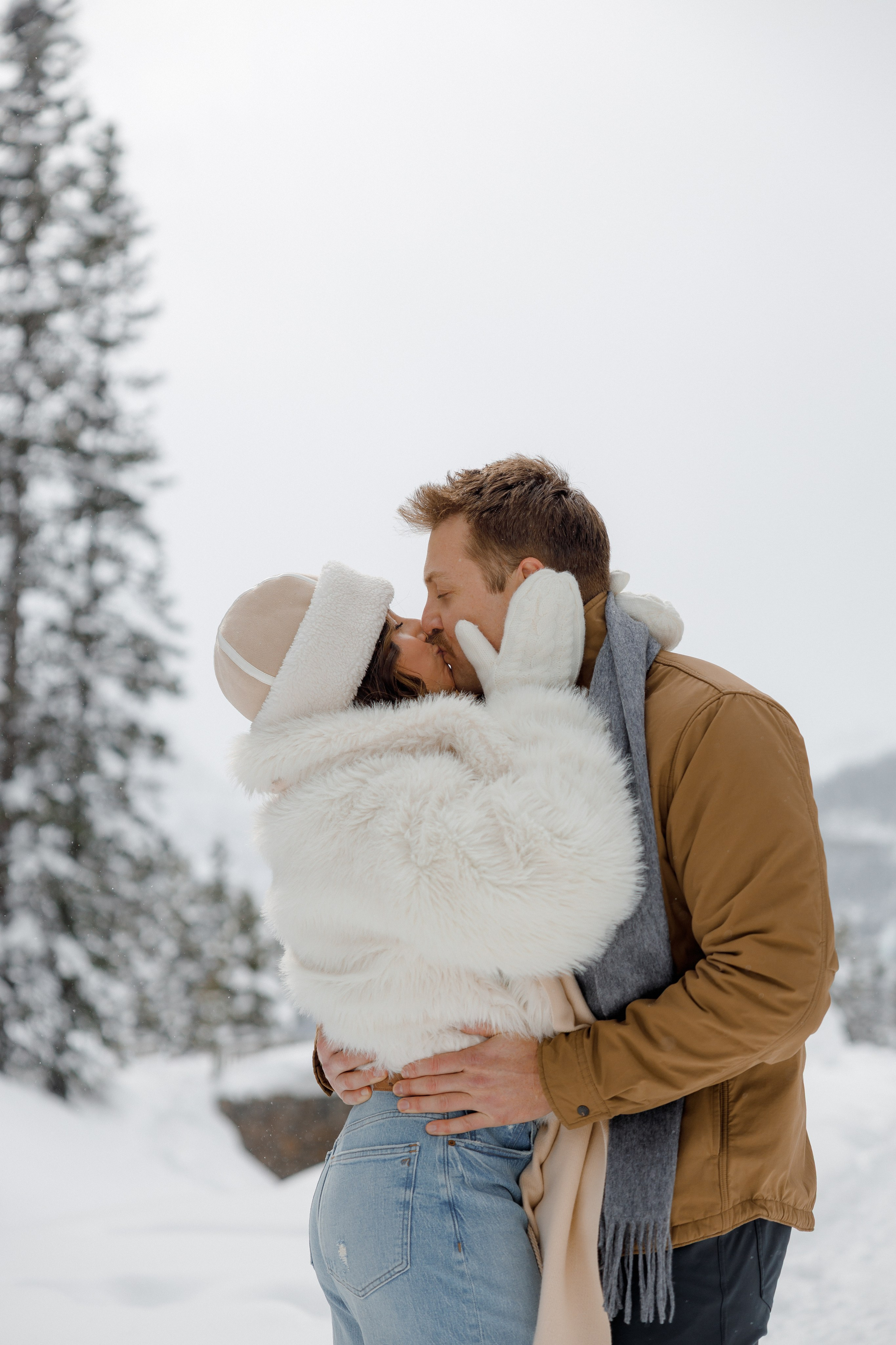 Lake Louise engagement session. Home