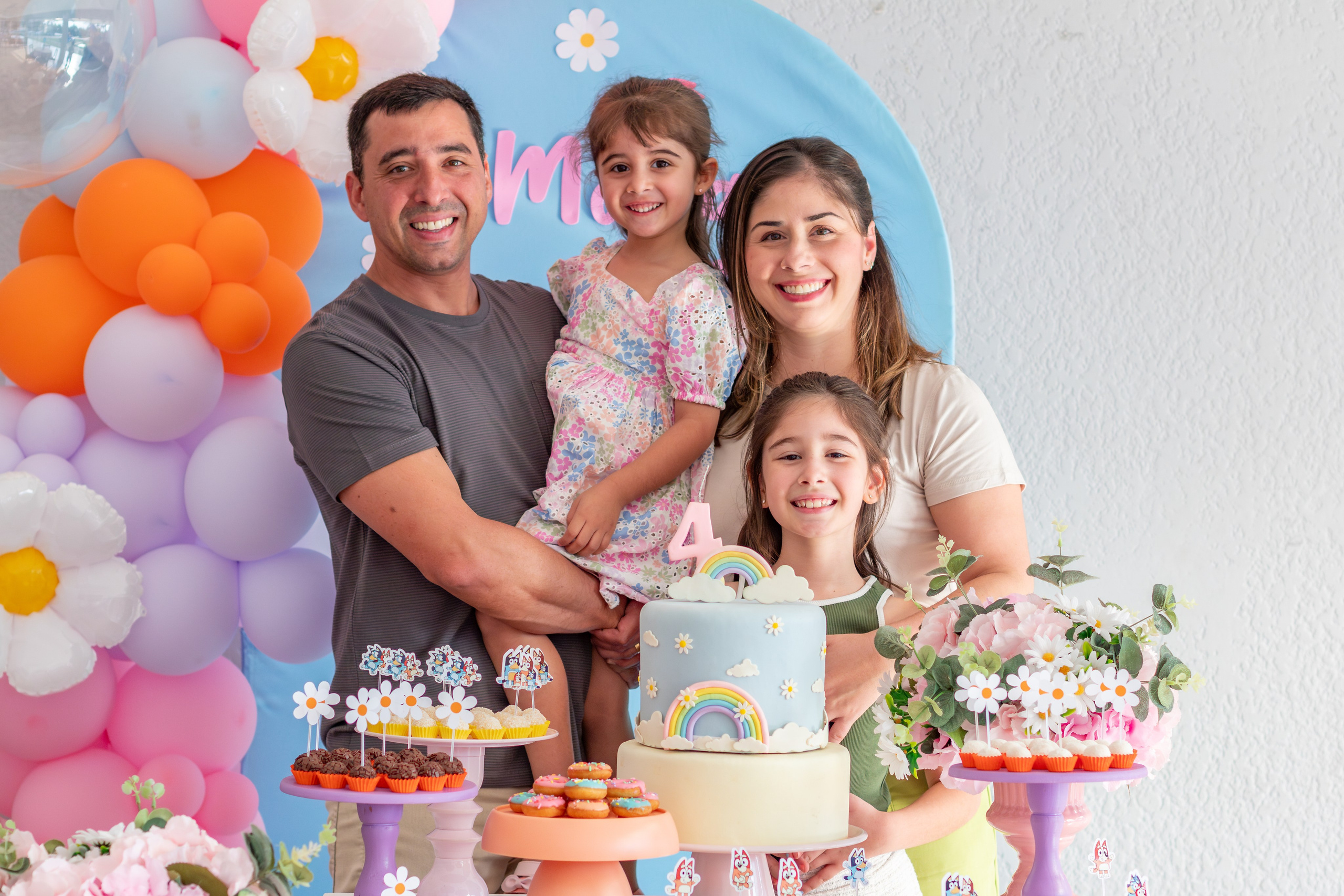 Maria Luiza — Aniversário 4 anos. Principal