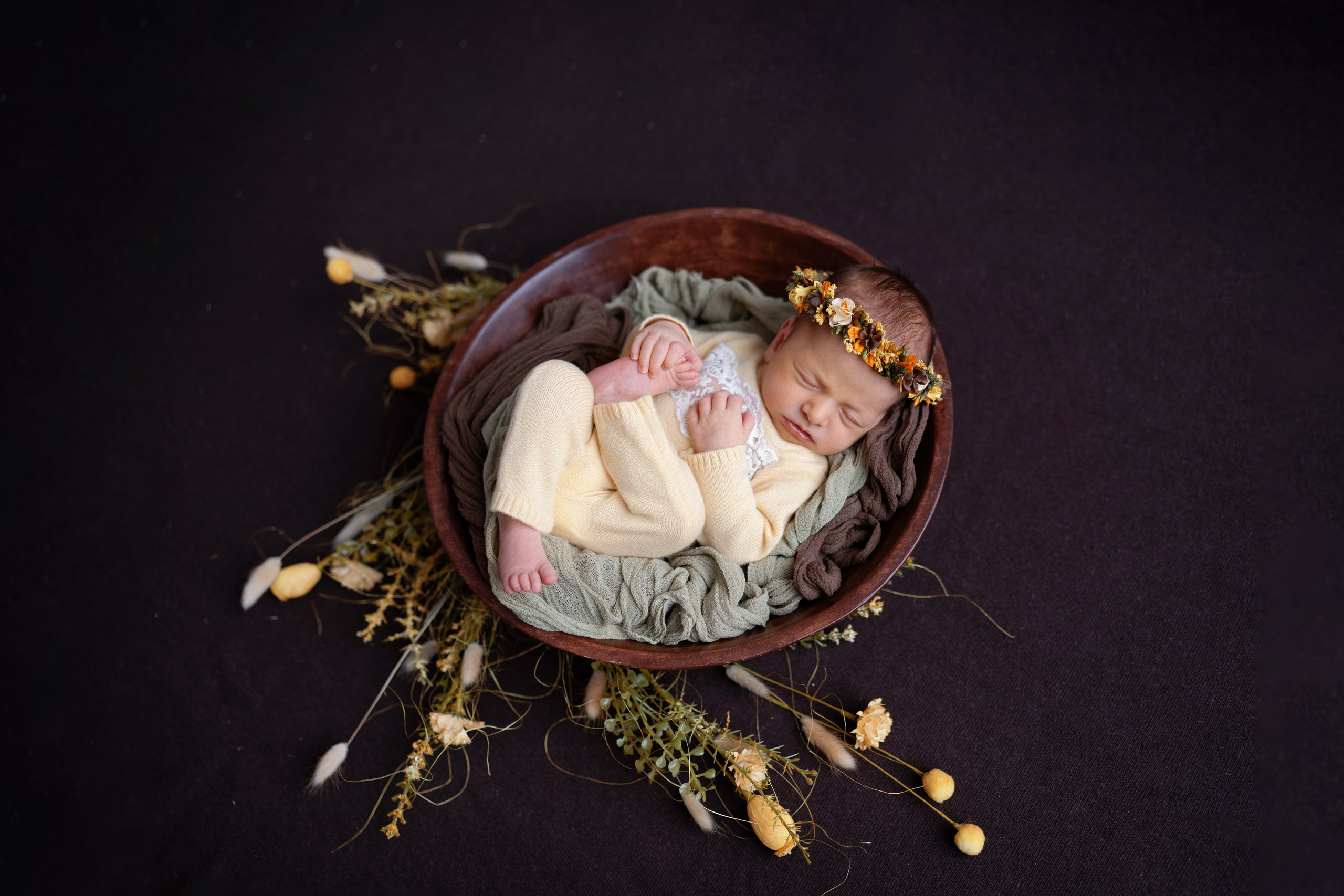 Ханна. Фотограф новорожденных и детей первого года Евгения Михалькевич