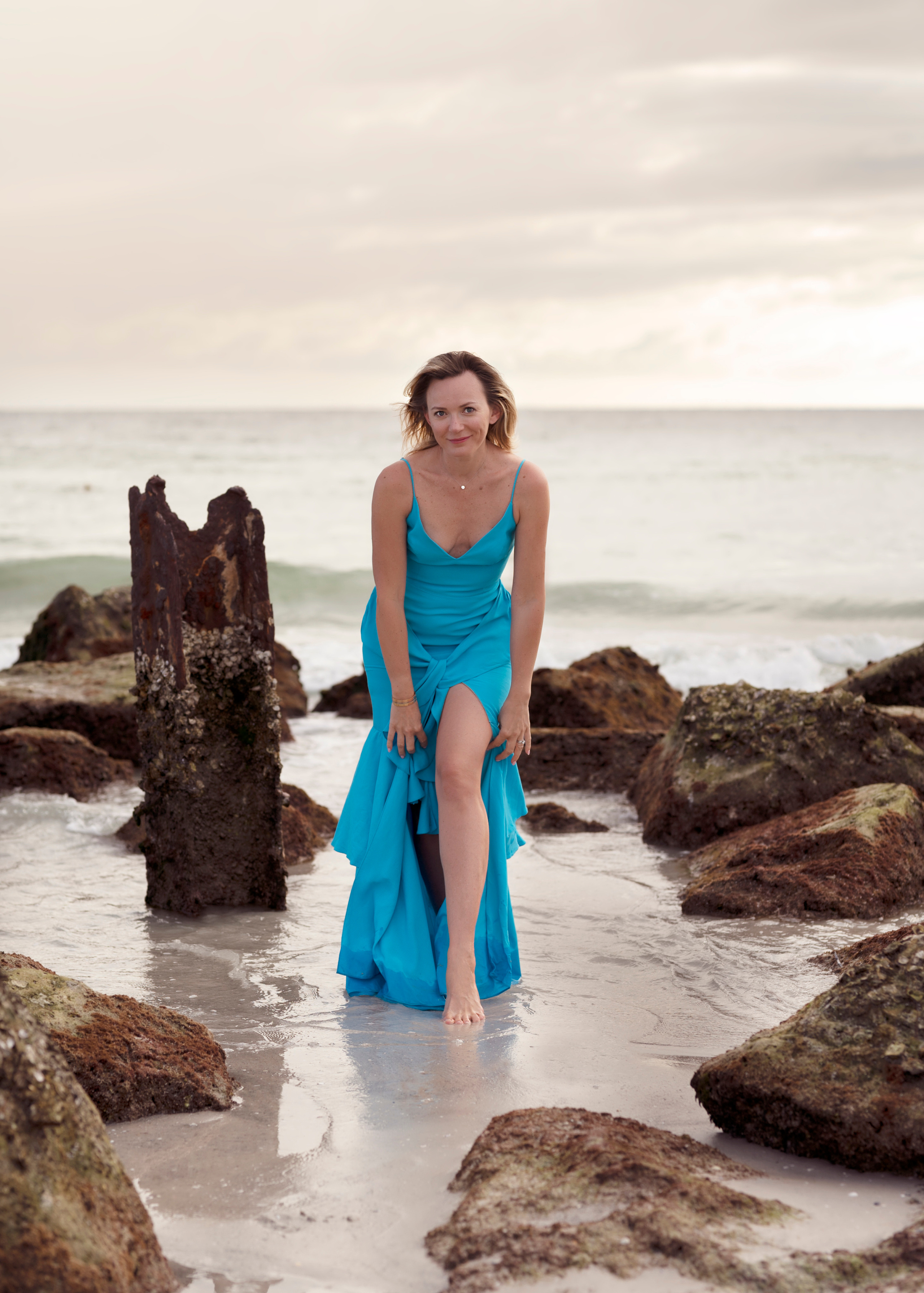 Ocean. Portrait, kids and family photographer in Wesley Chapel Alina Alice Osipova