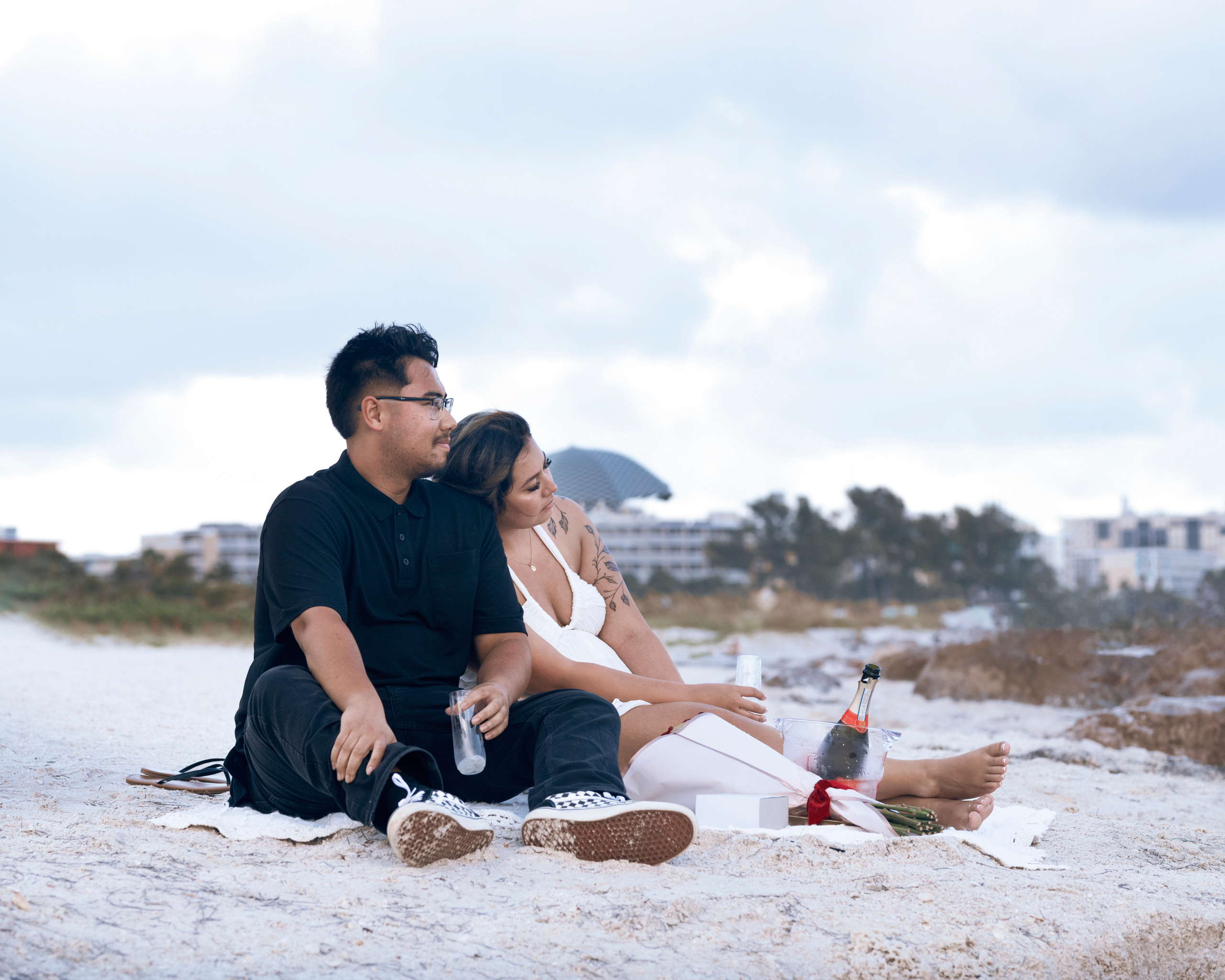 Secret Proposal. Portrait, kids and family photographer in Wesley Chapel Alina Alice Osipova