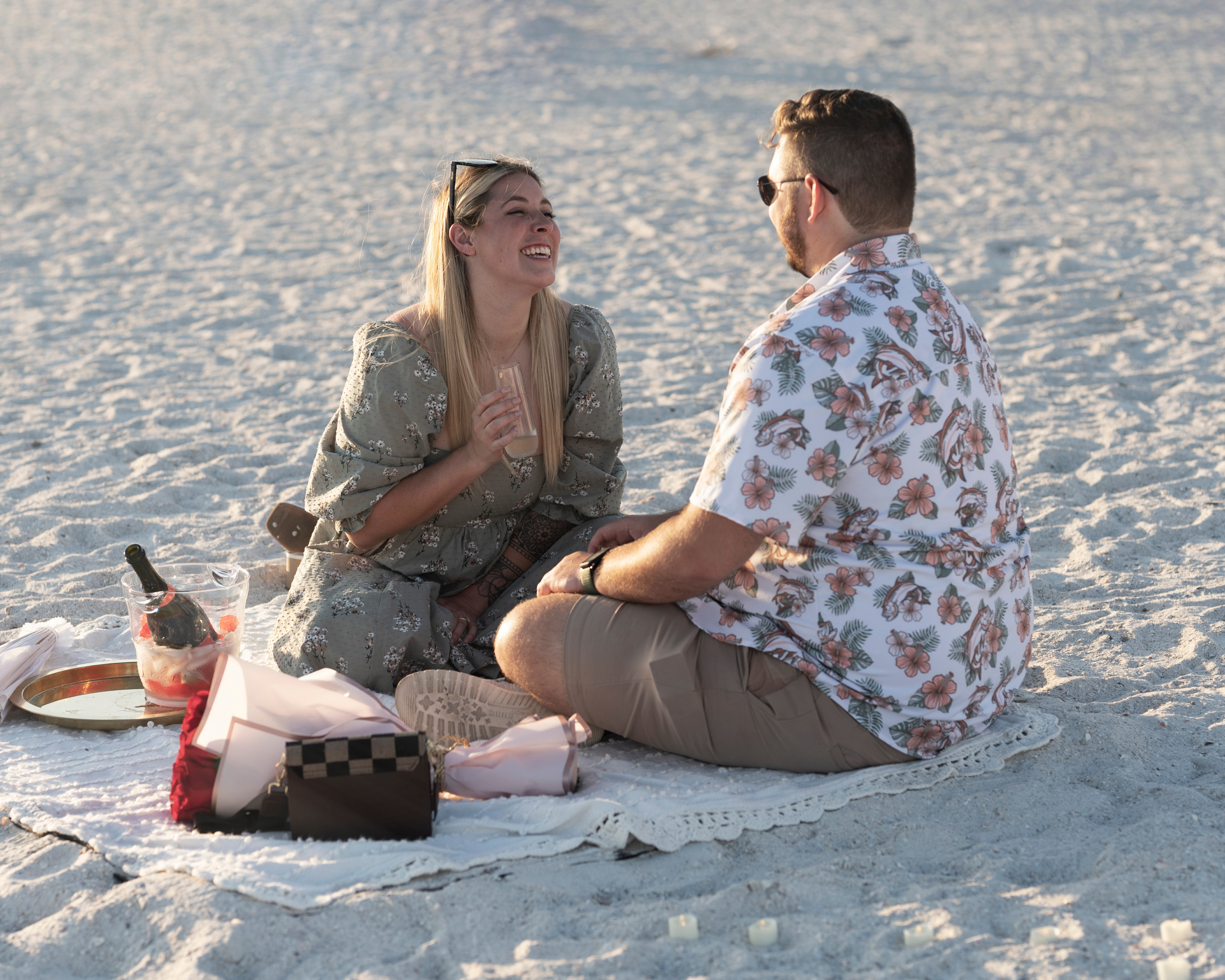 Secret Proposal. Portrait, kids and family photographer in Wesley Chapel Alina Alice Osipova