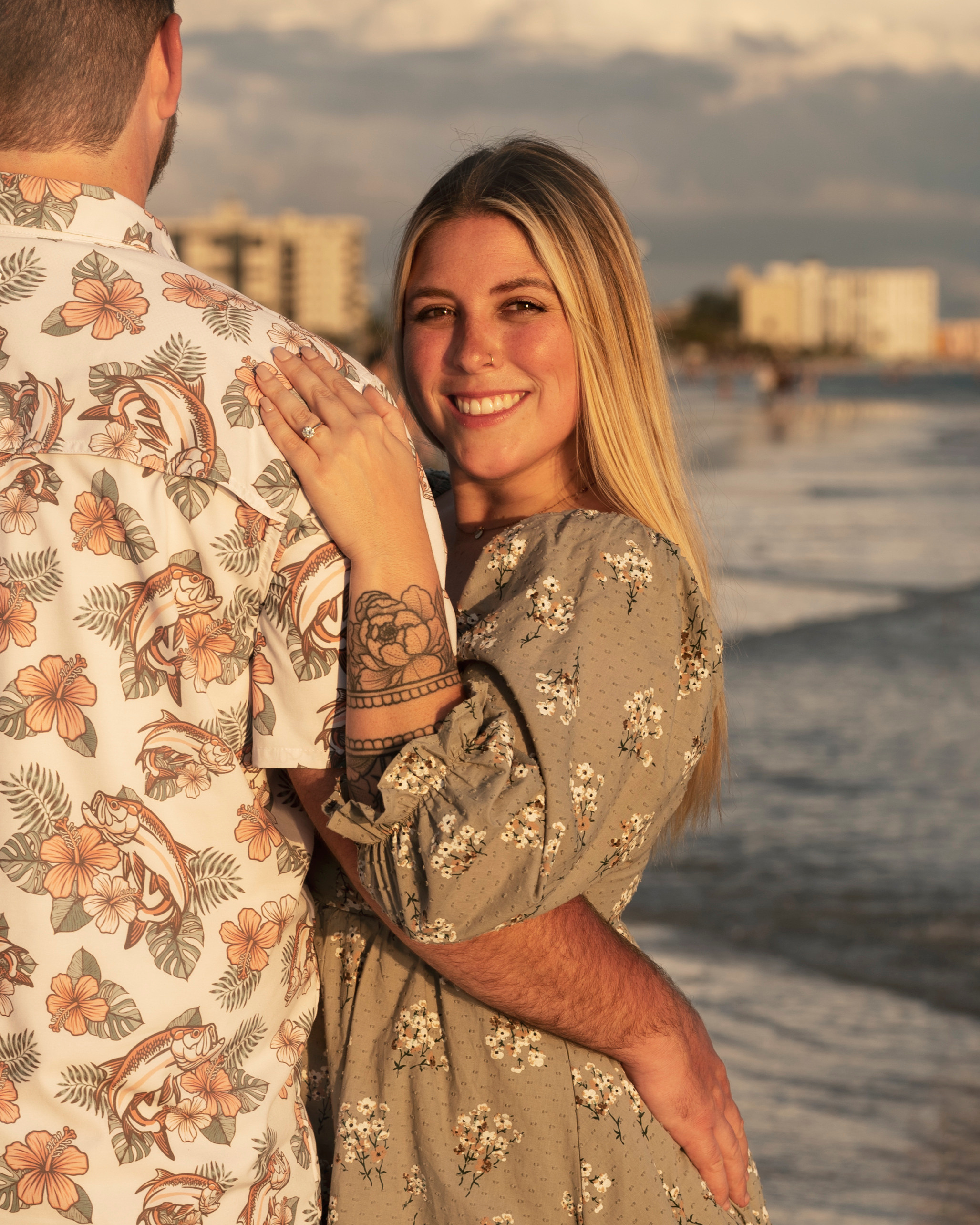 Secret Proposal. Portrait, kids and family photographer in Wesley Chapel Alina Alice Osipova