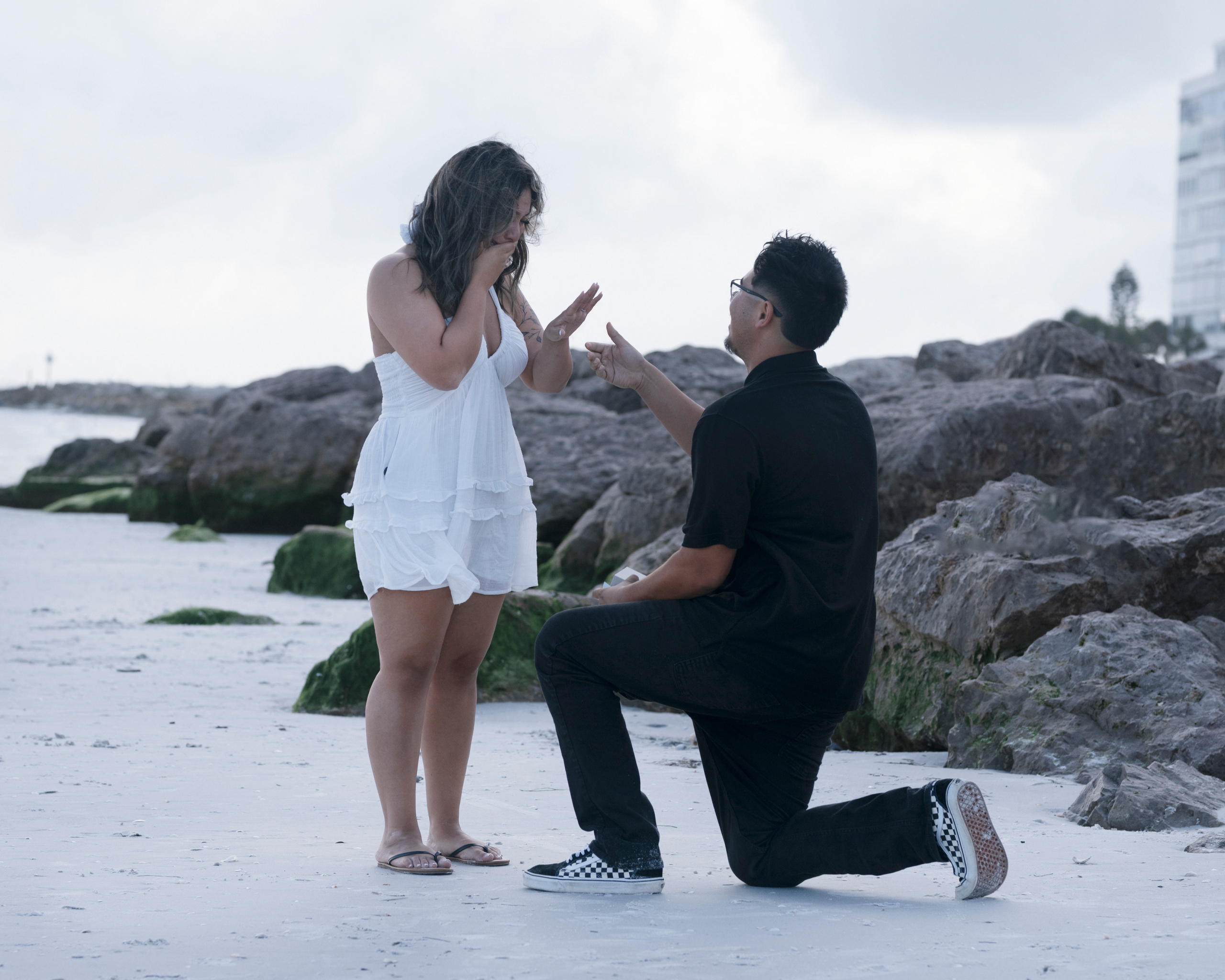 Secret Proposal. Portrait, kids and family photographer in Wesley Chapel Alina Alice Osipova
