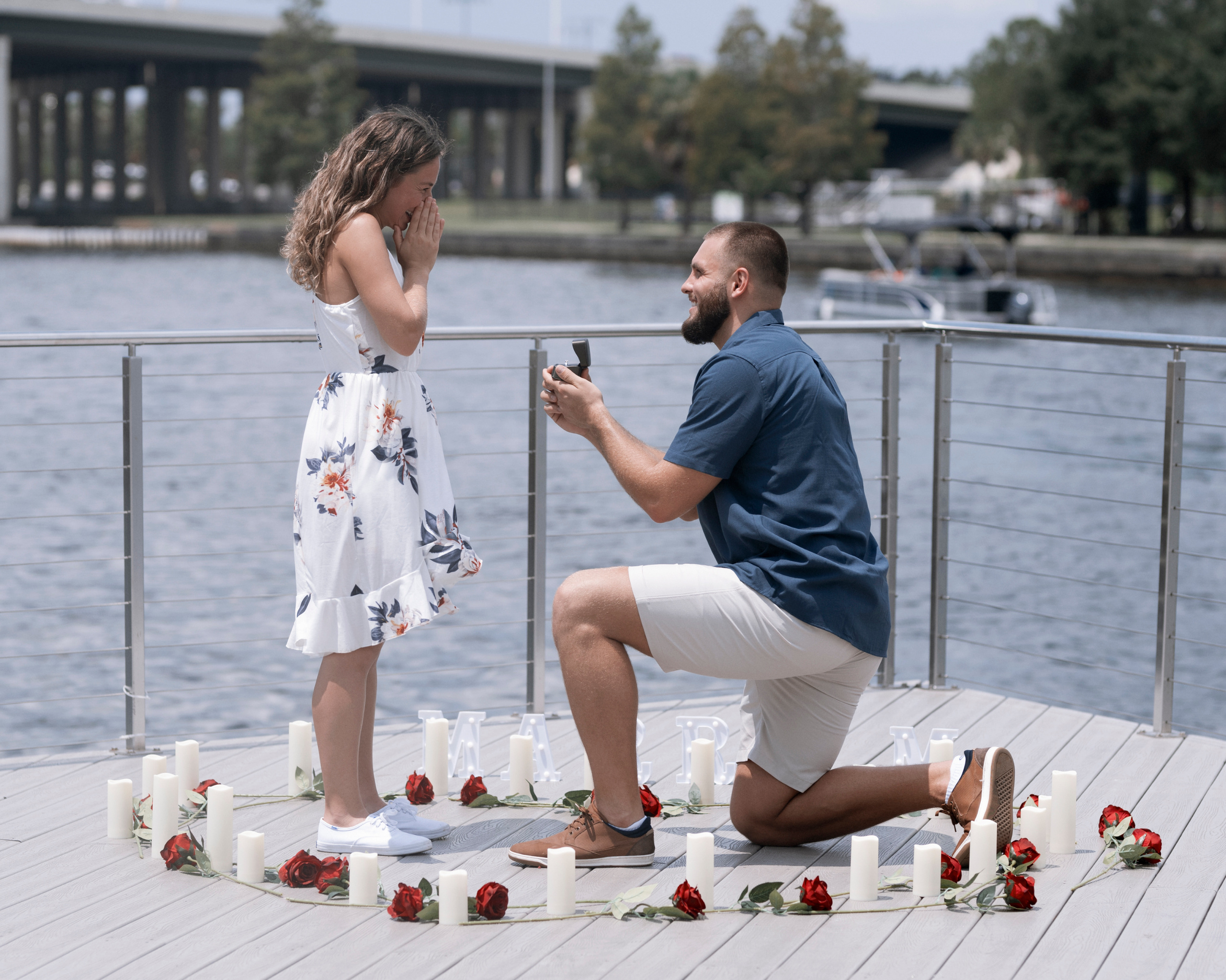 Secret Proposal. Portrait, kids and family photographer in Wesley Chapel Alina Alice Osipova