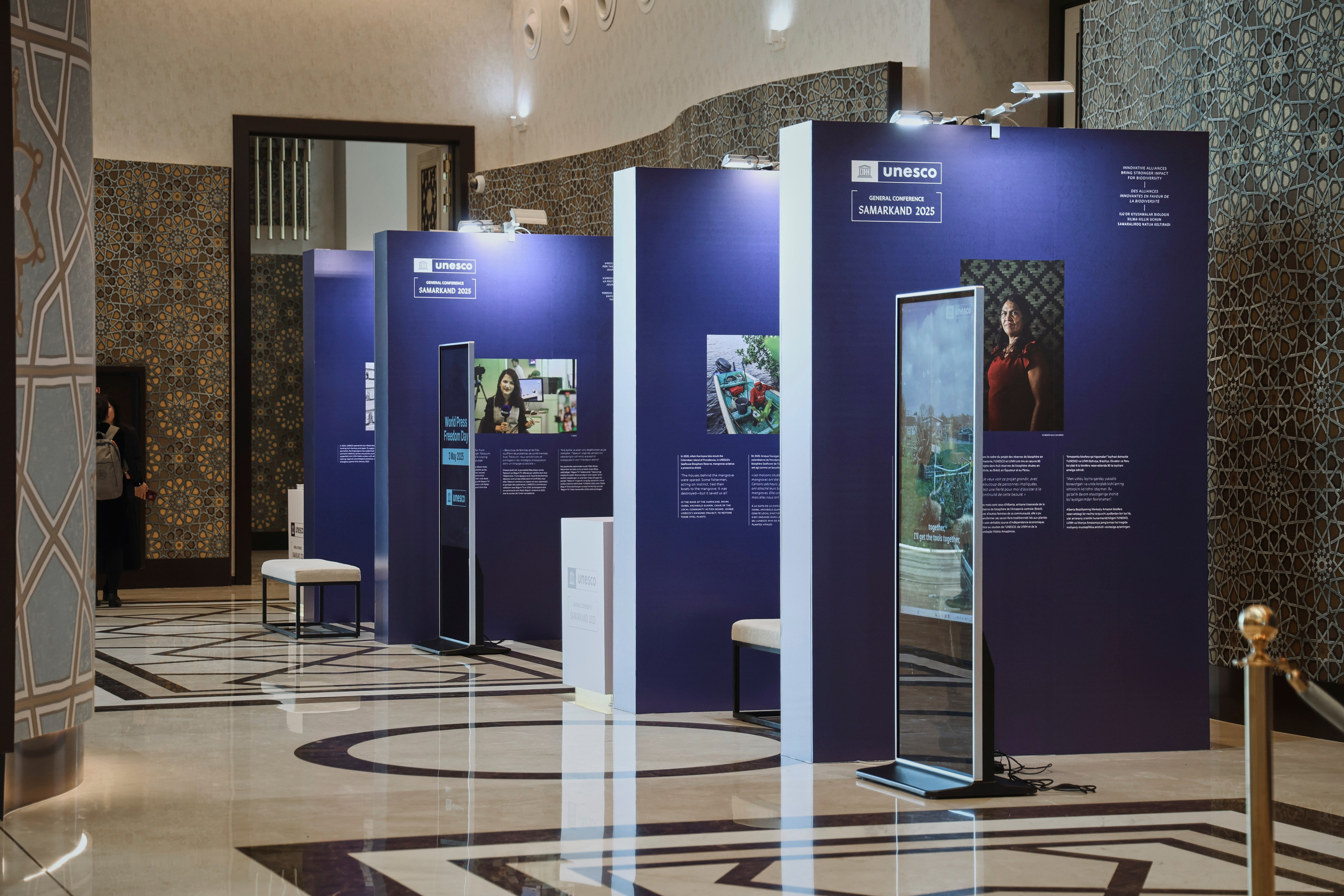 General conference UNESCO 2025 Uzbekistan. Photographer in Uzbekistan and Samarkand Djasur Marupov