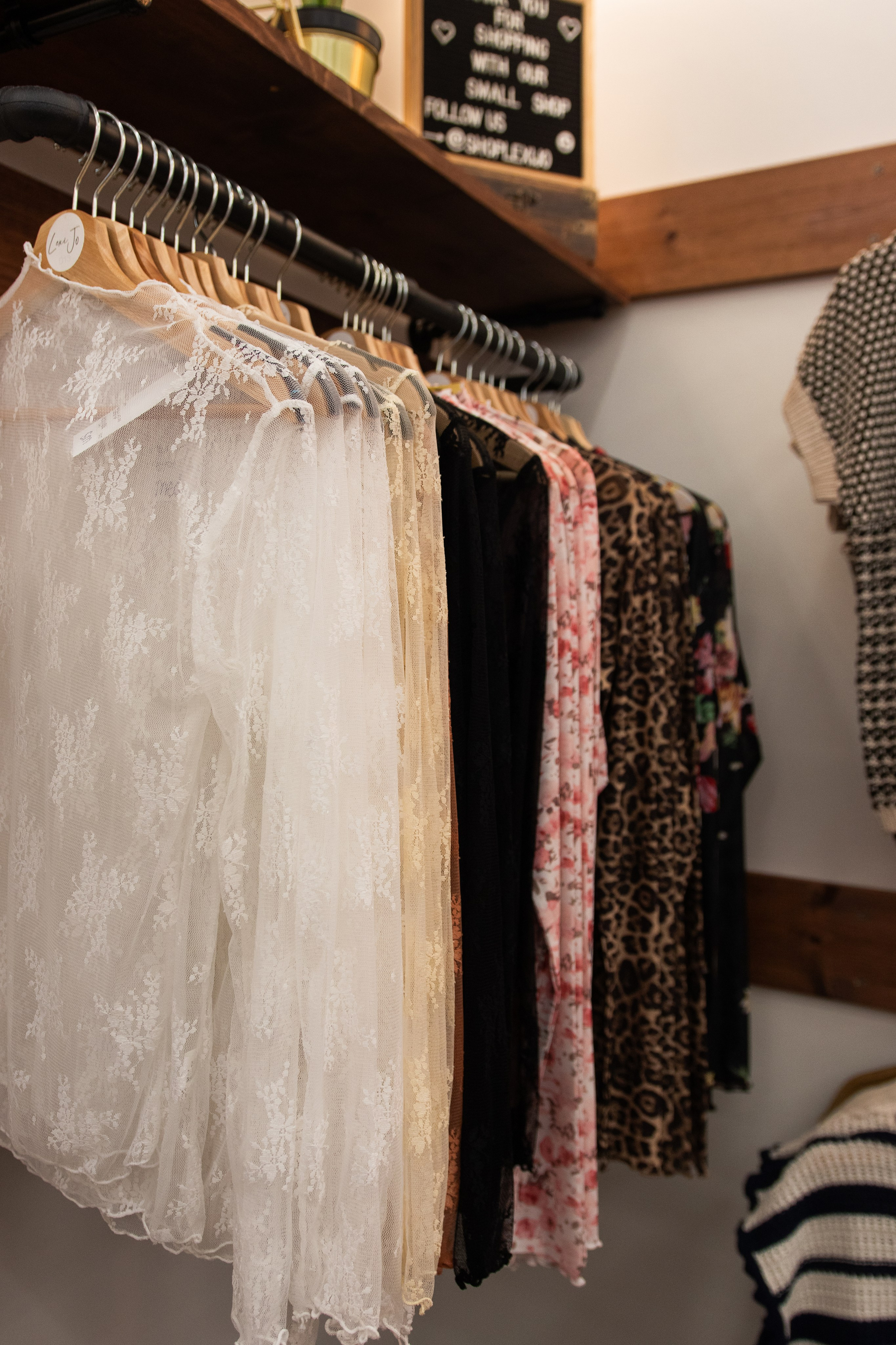 Painted Tree Boutiques fall collection retail photoshoot in Round Rock